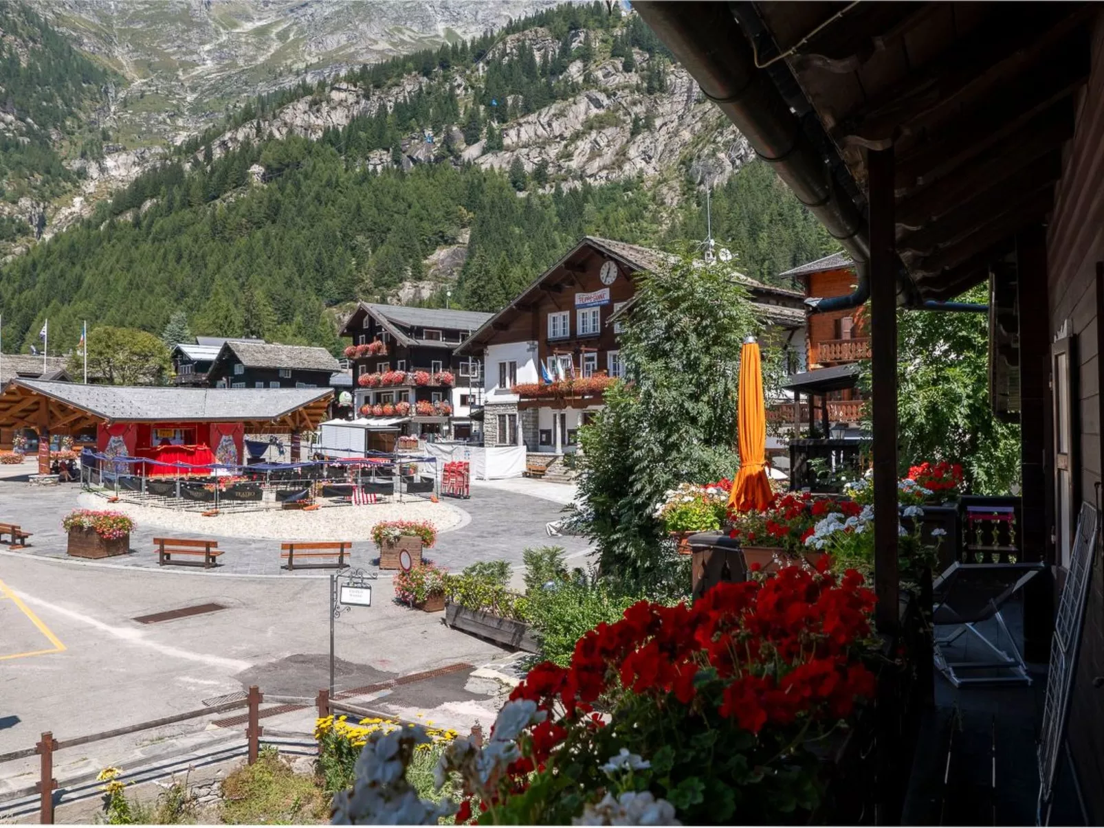 Central Square Wohnung-Draußen