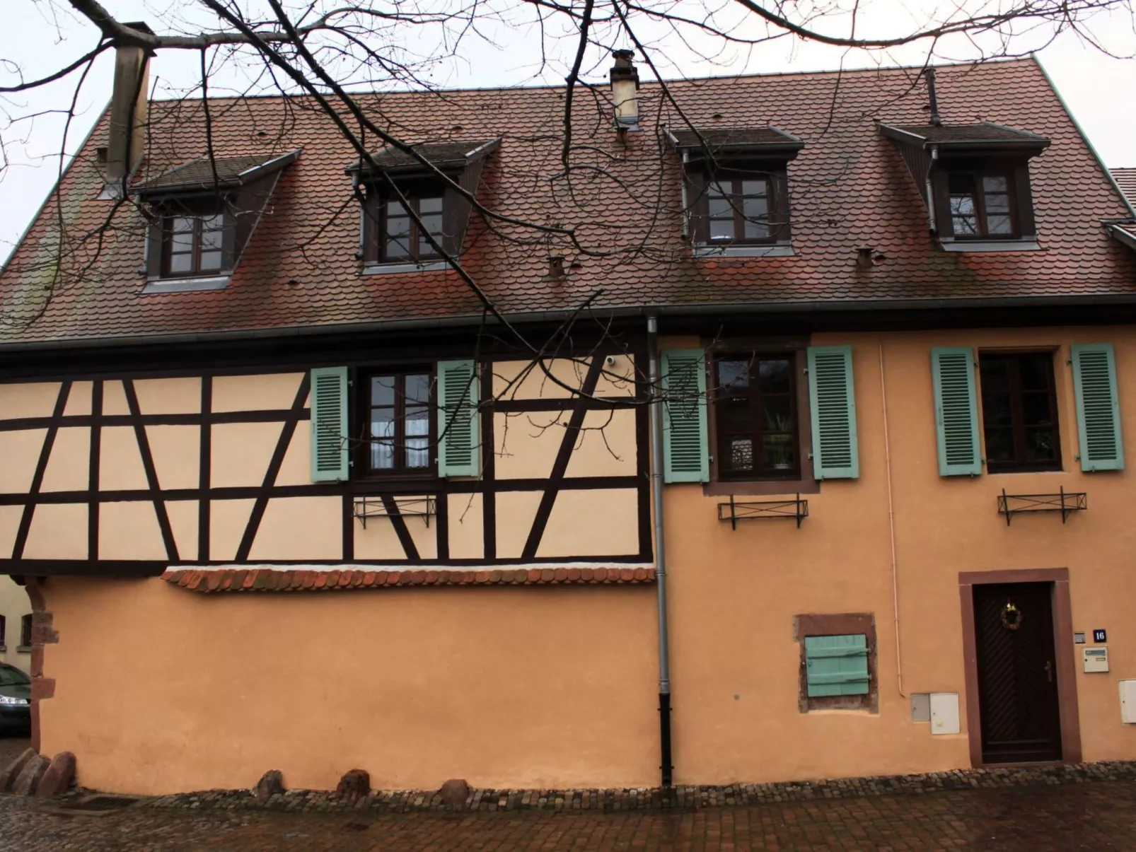 1ed-Face Vosges,au Sud,coeur Vignoble,Calme,WiFi-Outside