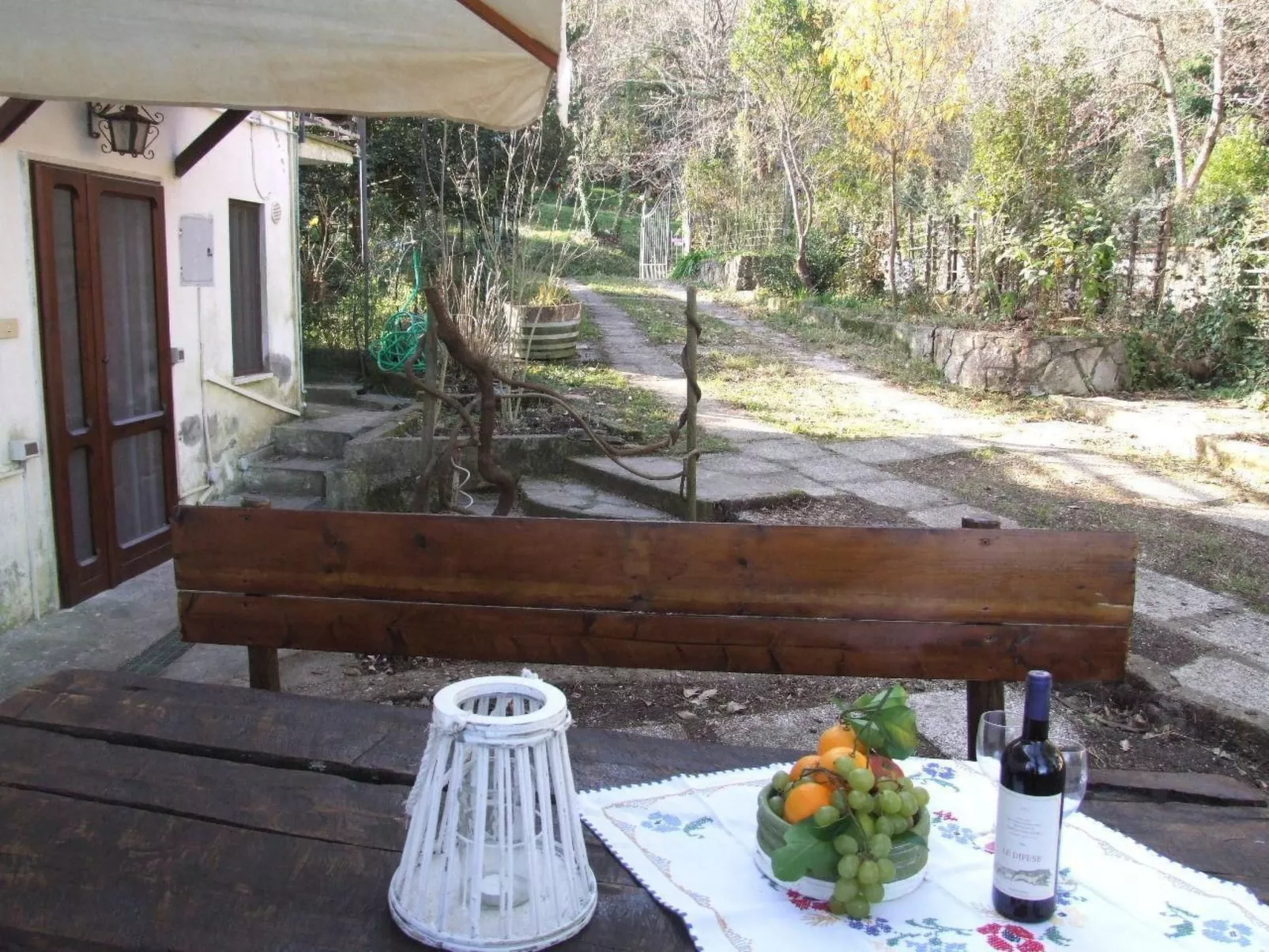 Rosa Peonia' Wohnung mit Terrasse-Outside