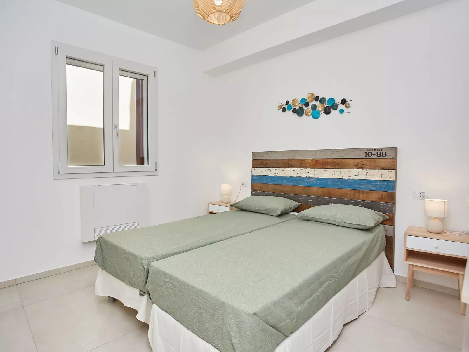 Grüne Wohnung 1 Stockwerk-Inside