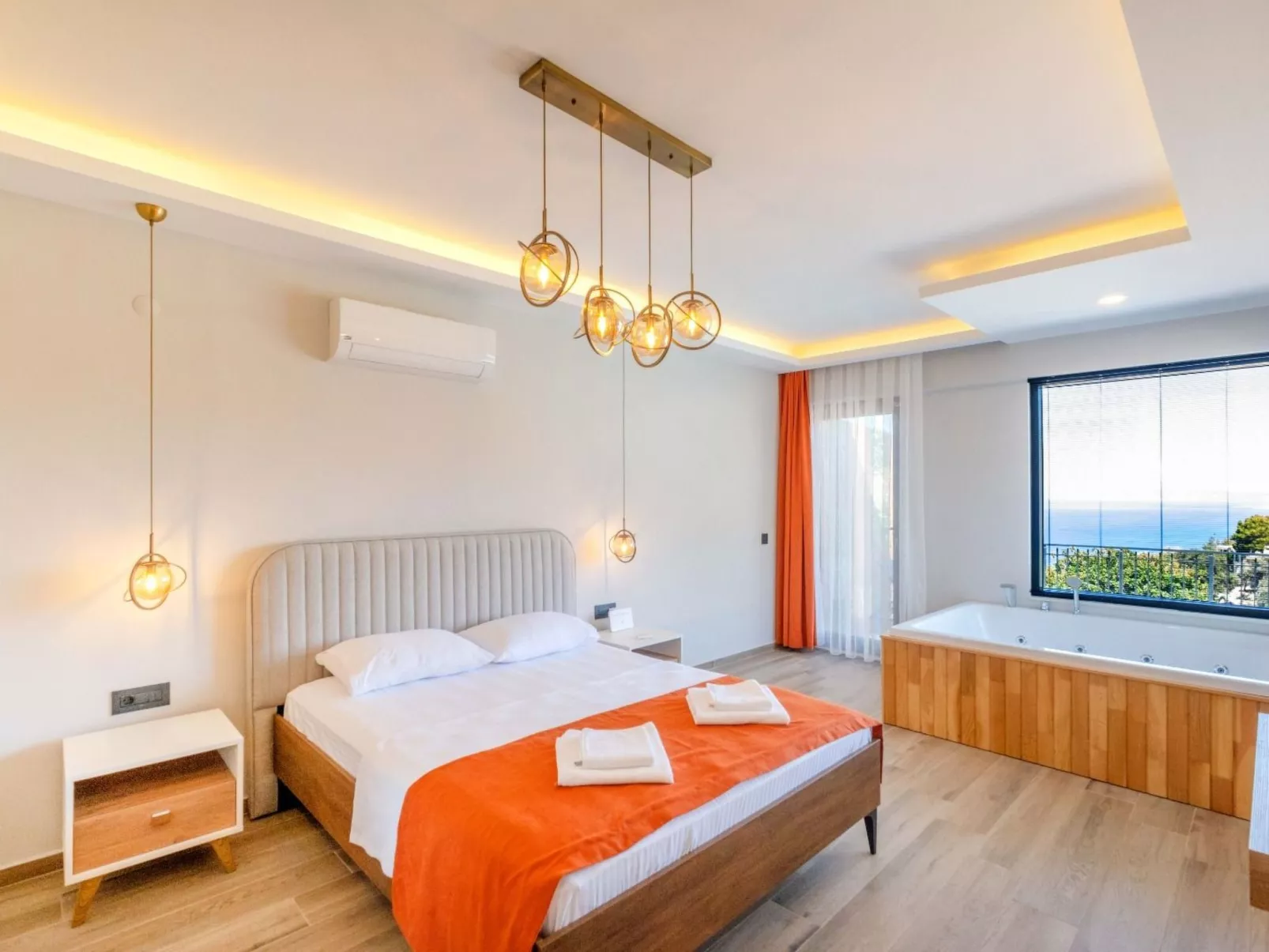 Villa mit Infinity in Fethiye Faralya-Drinnen