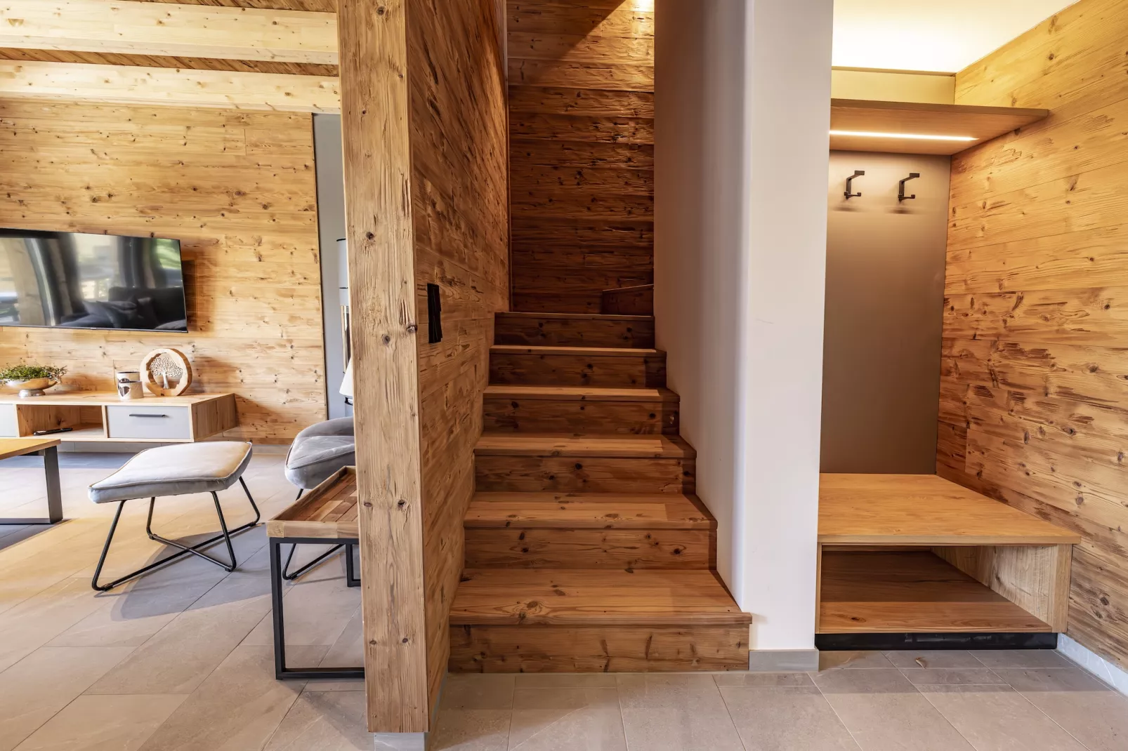 Chalet mit Sauna-Landing