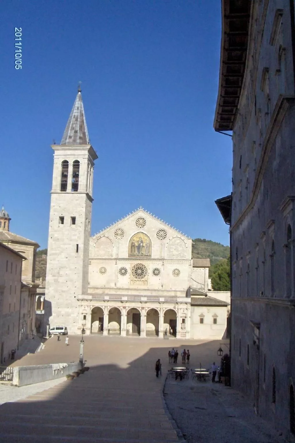 In Spoleto mit Garten, Grill und Terrasse-Outside