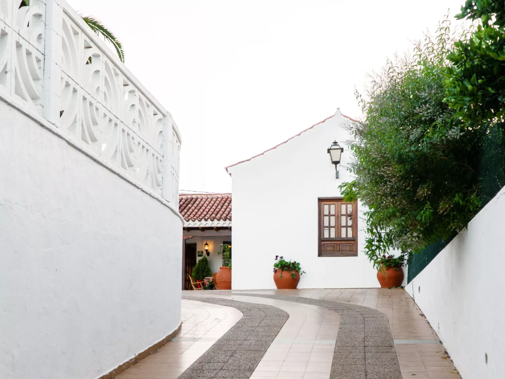 Typisch kanarische Finca Elena mit eigenem Pool-Draußen