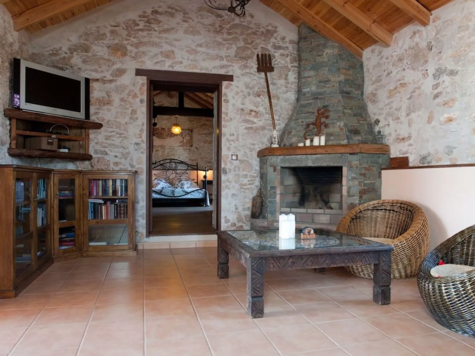 Kanarisches Haus mit privatem Pool und Garten-Image-tags.info