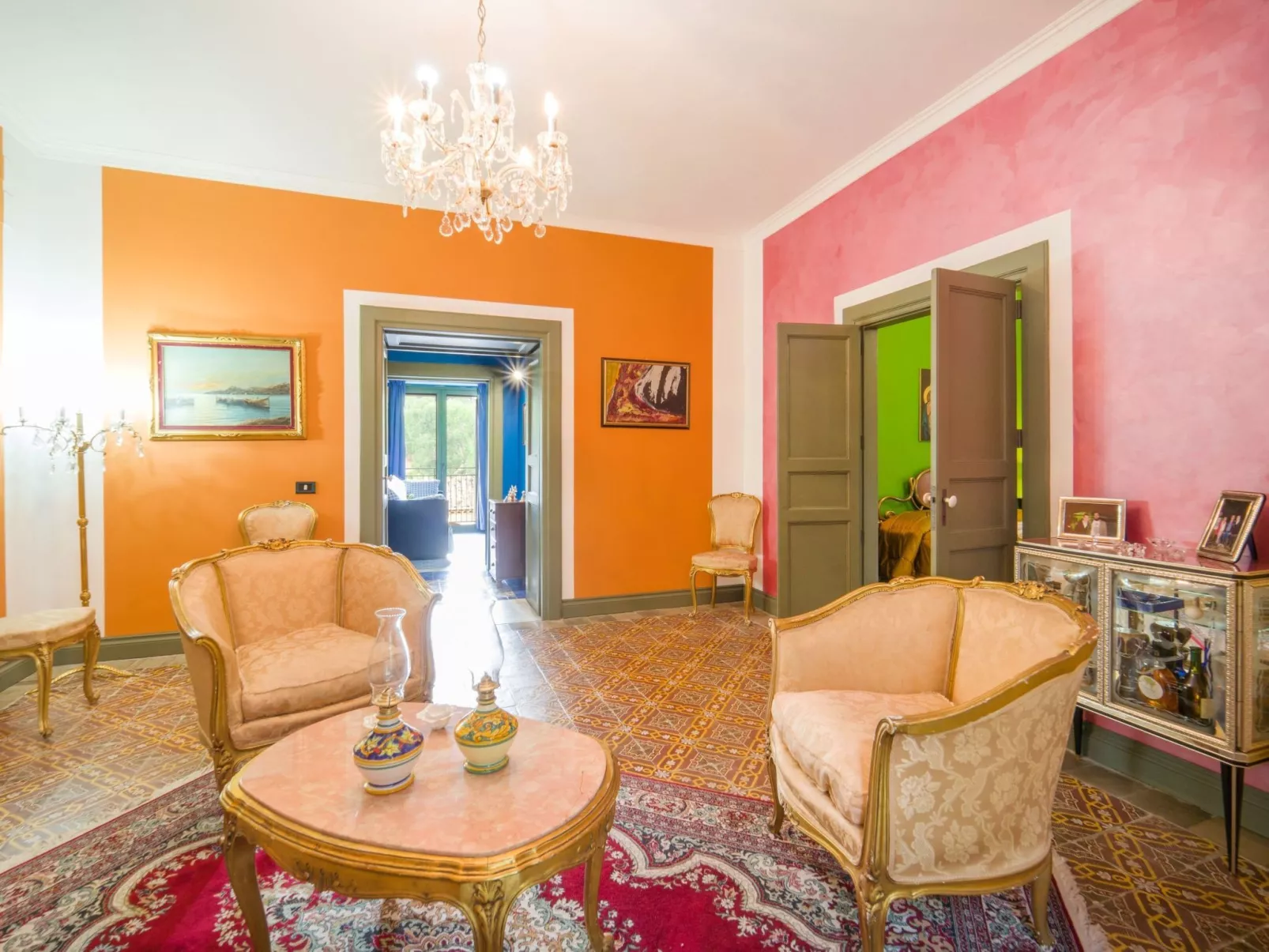 Ferienvilla 'Mamma Alessandra-Drinnen