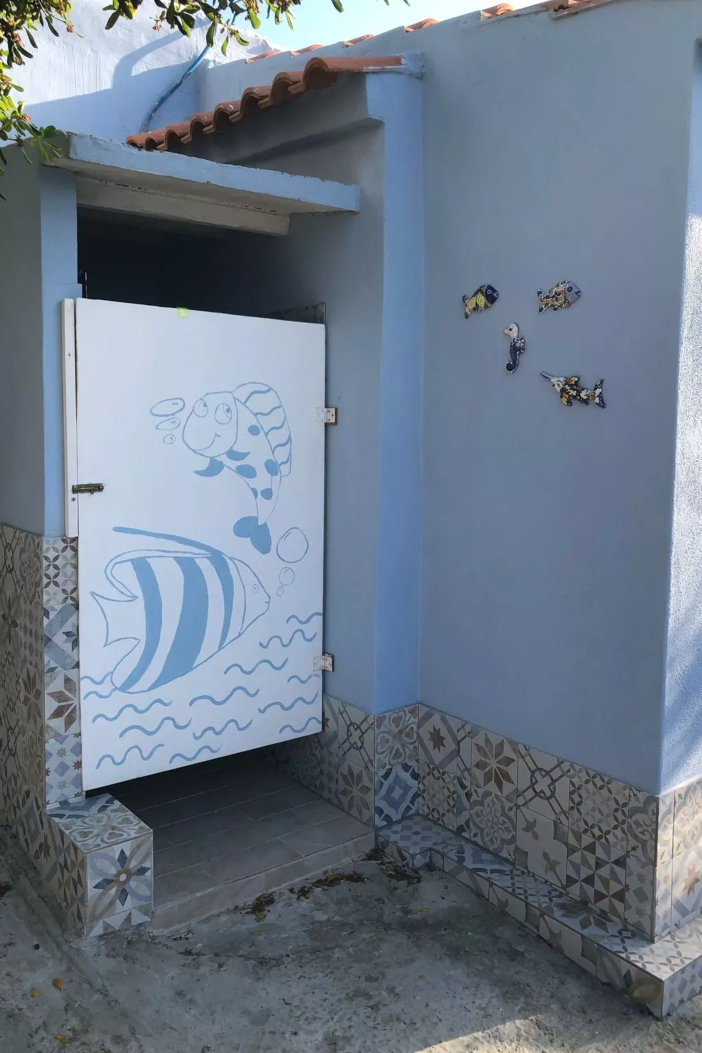 Mit Wasserblick-Draußen