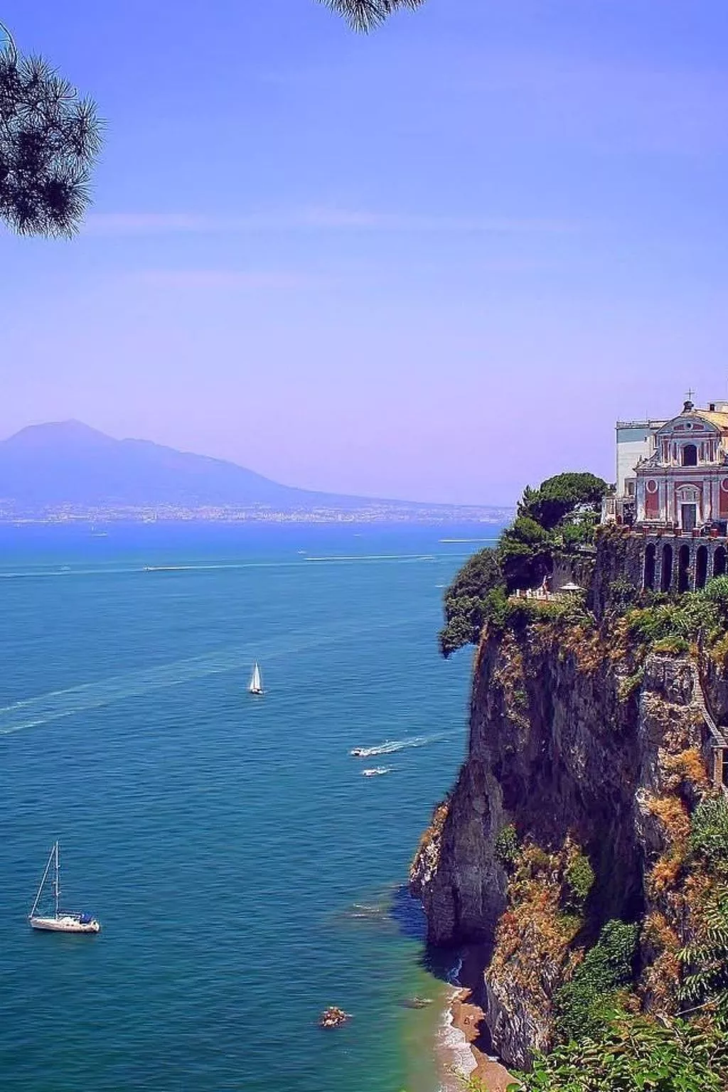 Haus in Cava De' Tirreni und Bergblick-Dehors