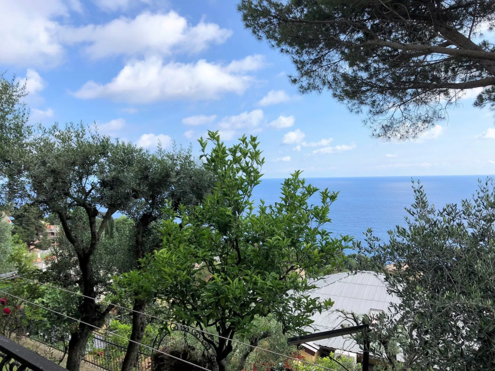 Wohnung in Pieve Ligure mit Terrasse-Dehors