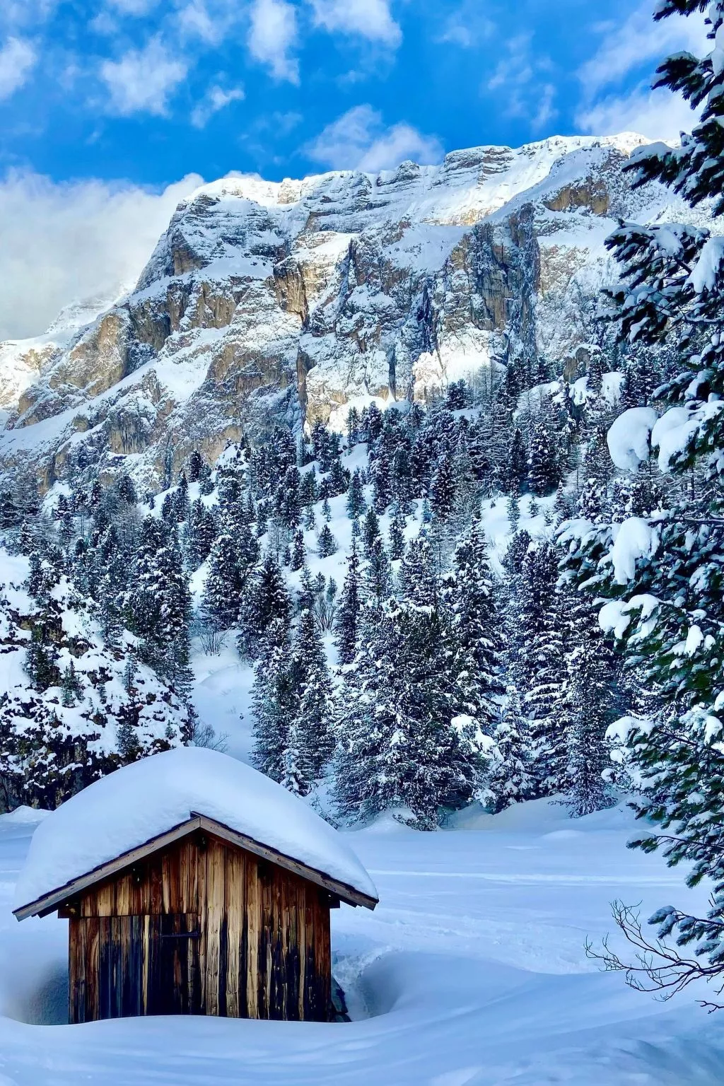 Cesa Vedla DOLOMITES-Draußen