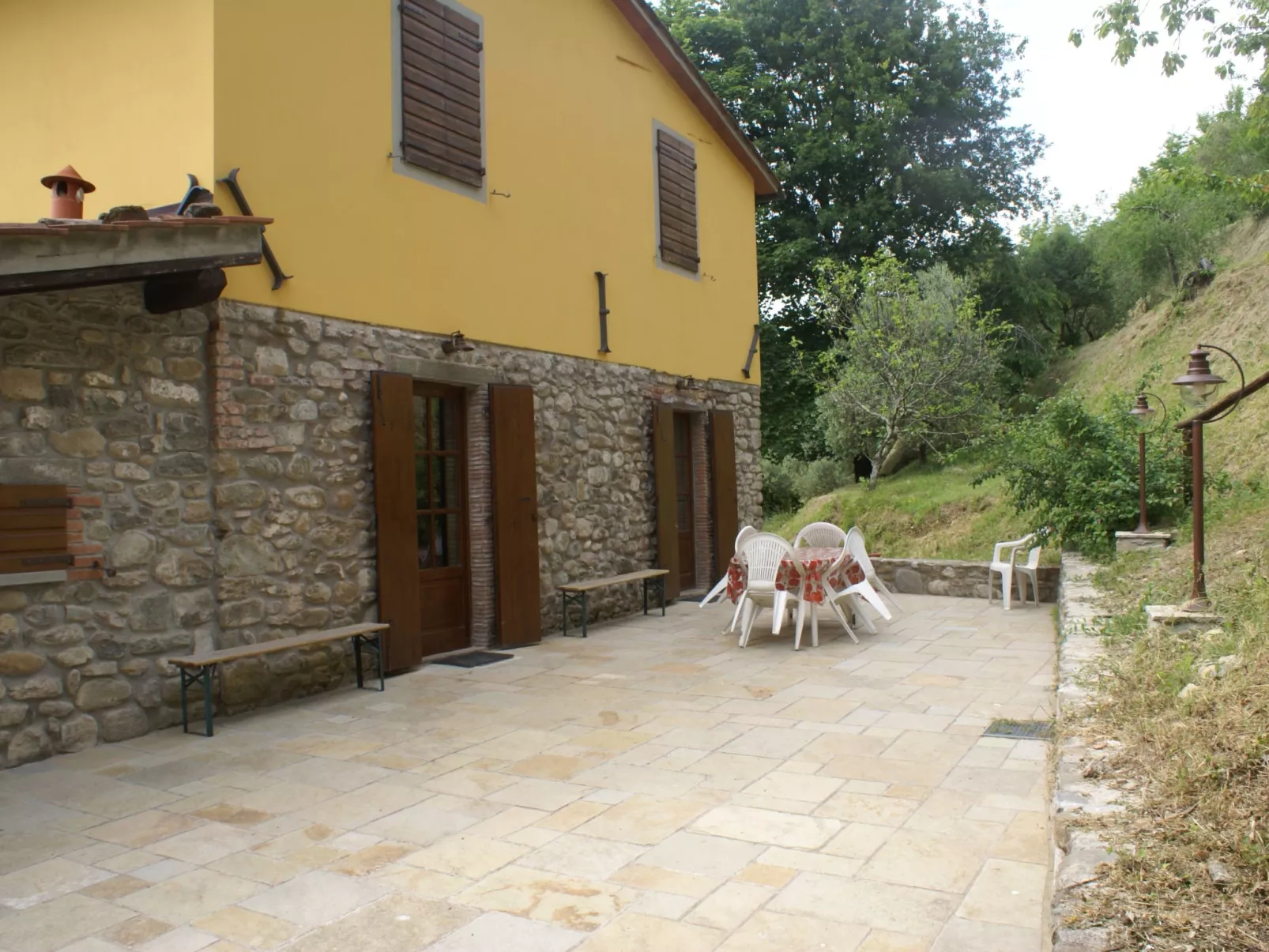 Toskanische Tradition-Dehors