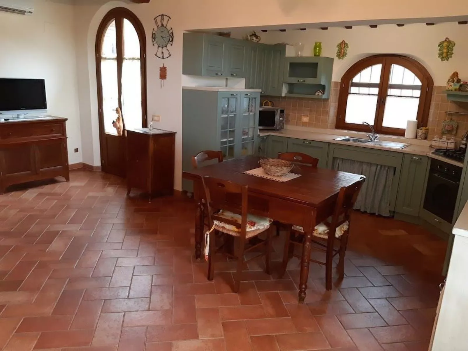 Marias Bauernhof-Drinnen