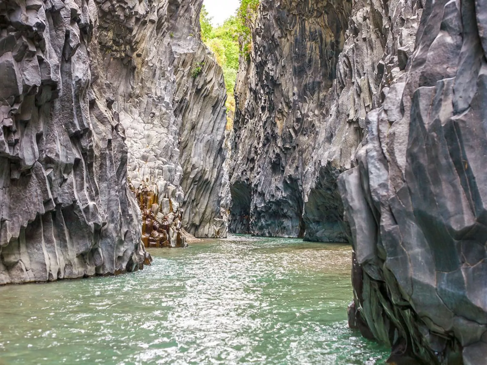 Das Haus des Großvaters in Taormina-Draußen