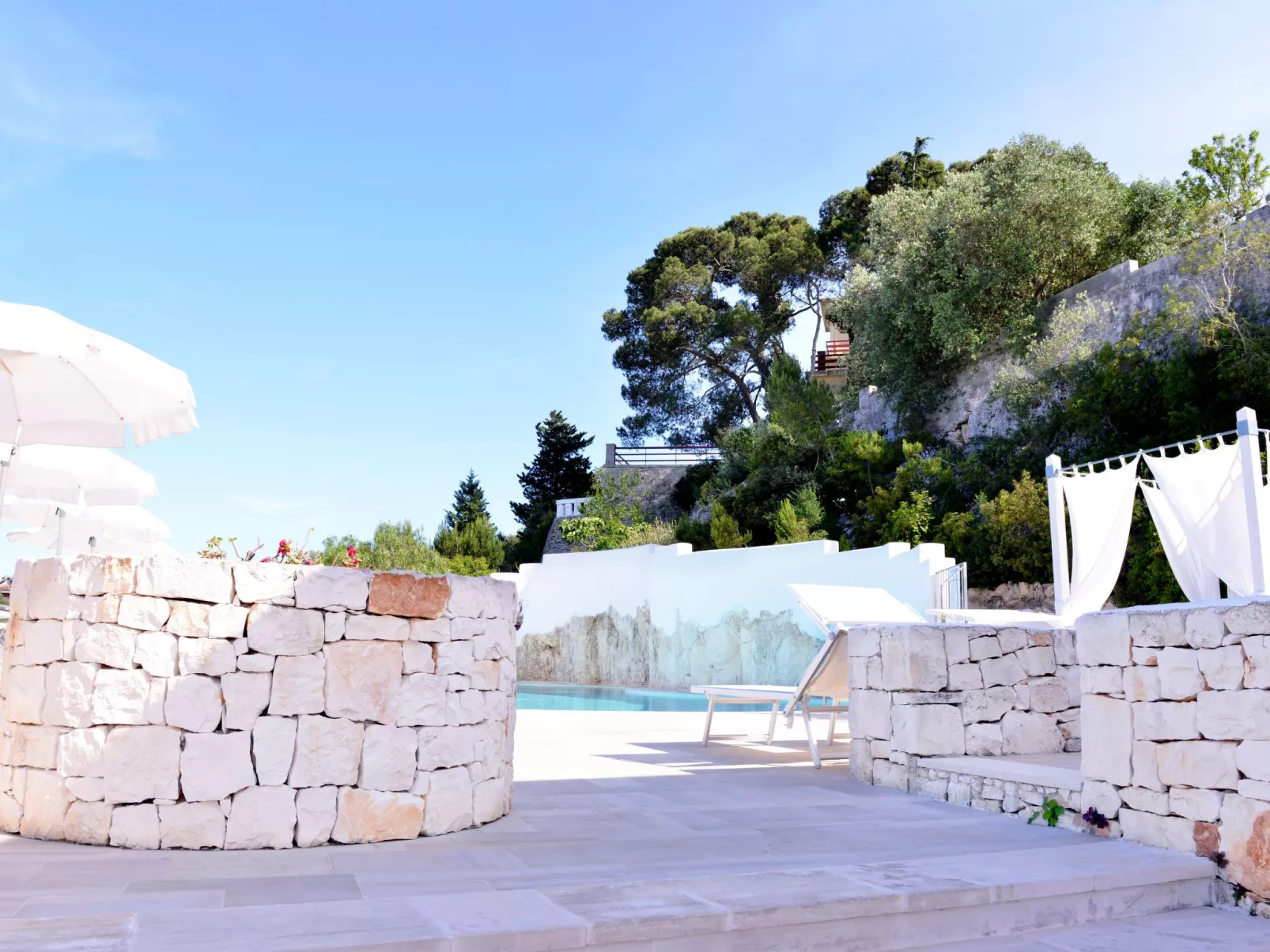 Villa Hecate mit Panoramapool-Dehors