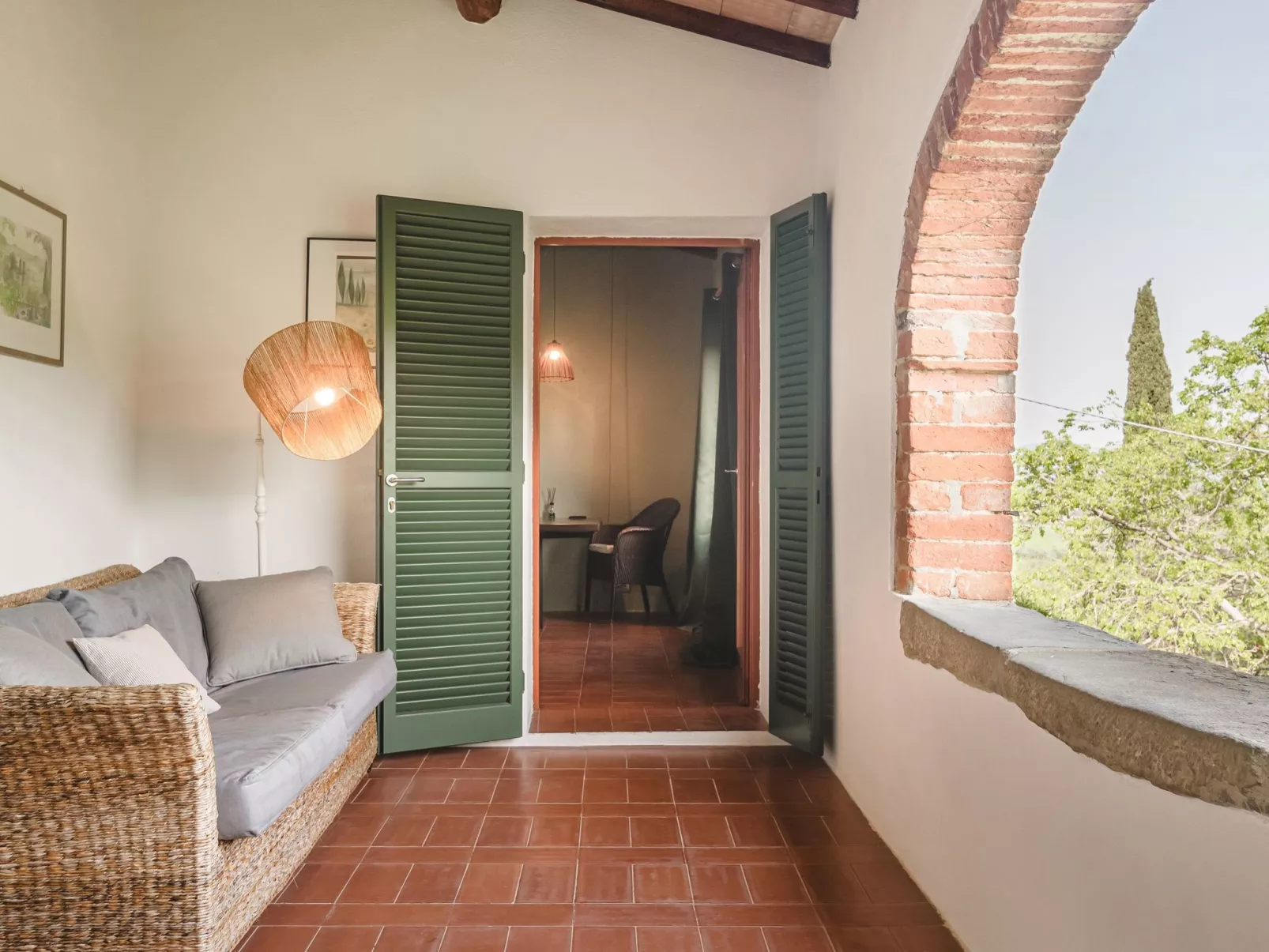 Podere Mencoini Elegante Villa mit Pool und Olivenbäumen-Inside