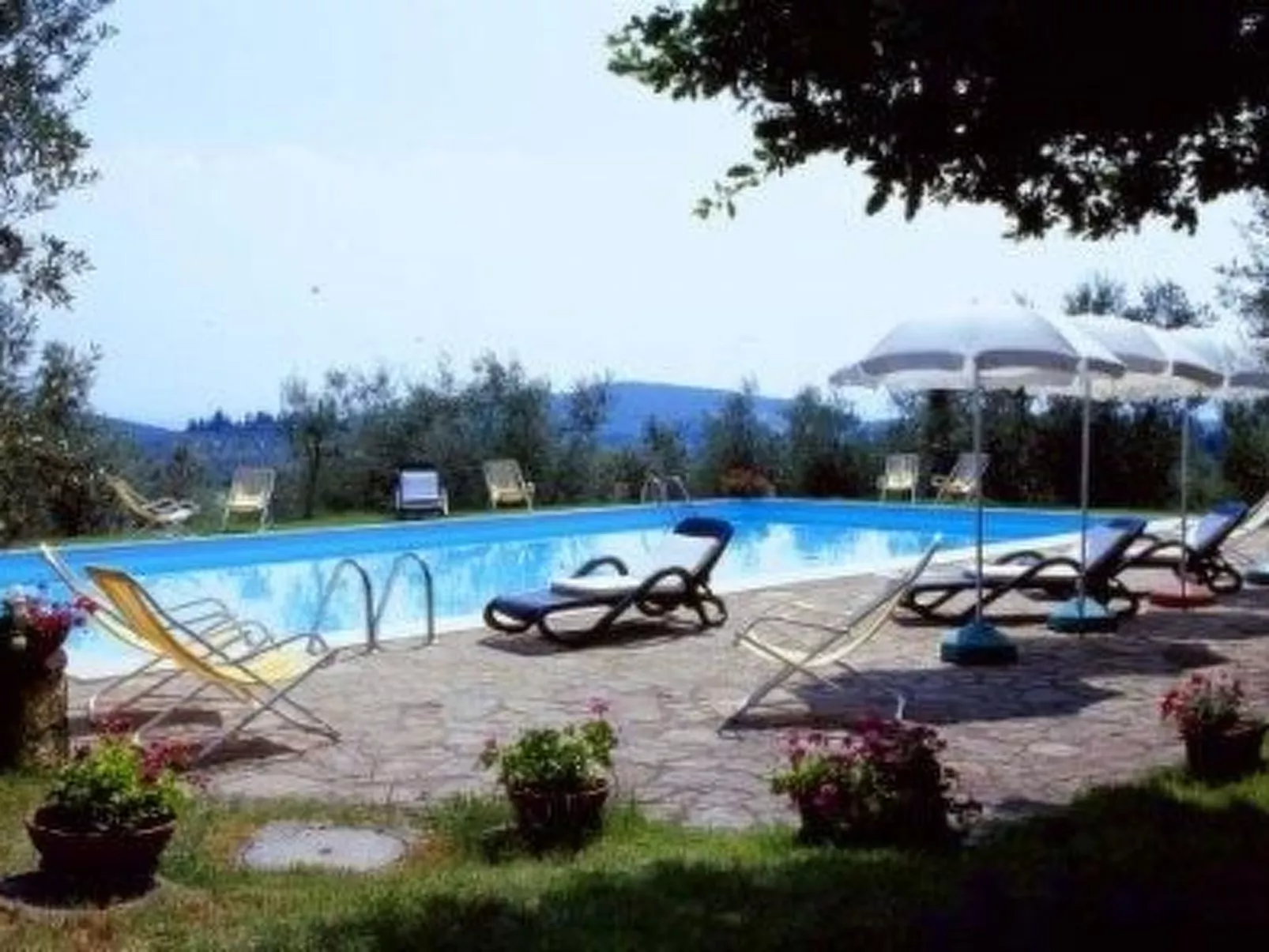 Urlaub flach weiß - Draußen