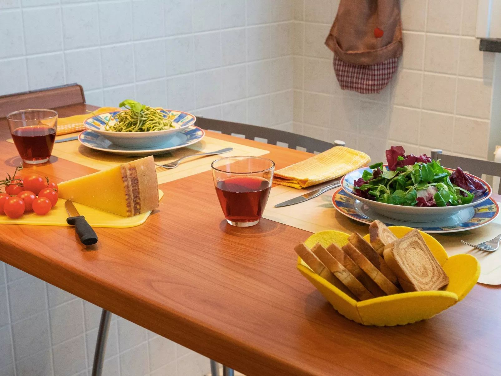 Wohnung Borghetto Santo Spirito mit Terrasse-Dedans