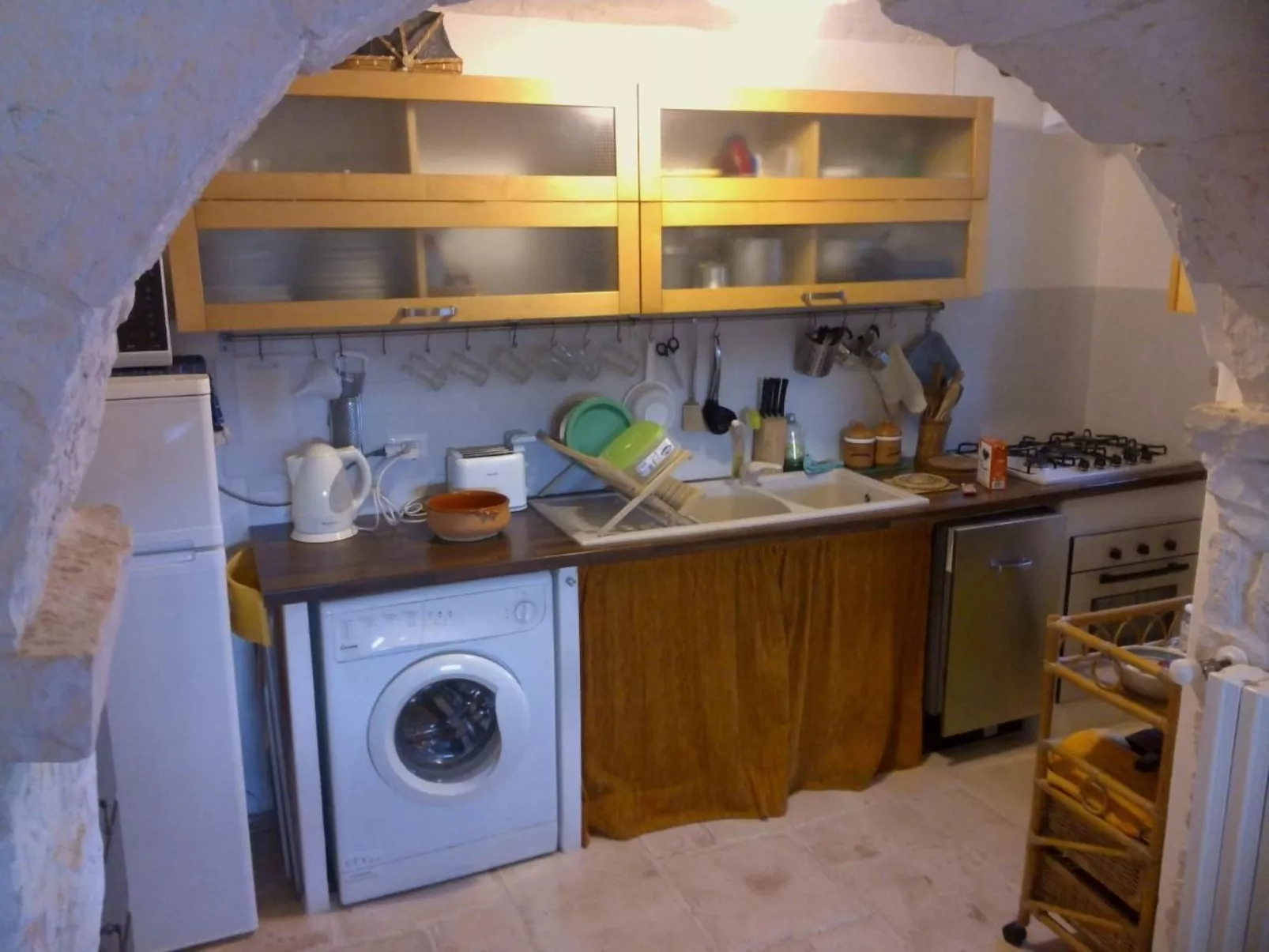 Trullo Panorama - Exklusiver privater Pool-Drinnen