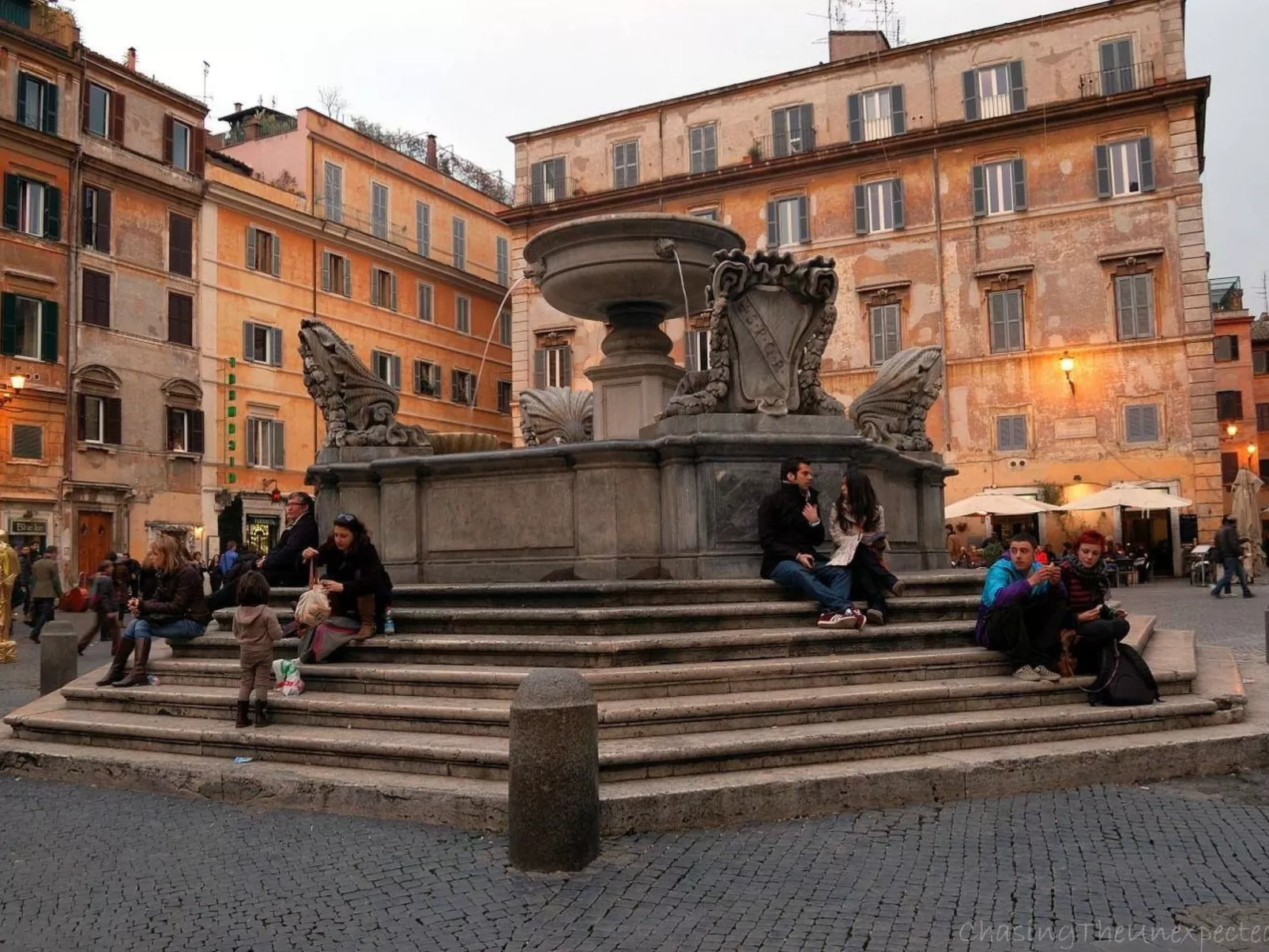 In Trastevere im Herzen von Rom-Outside