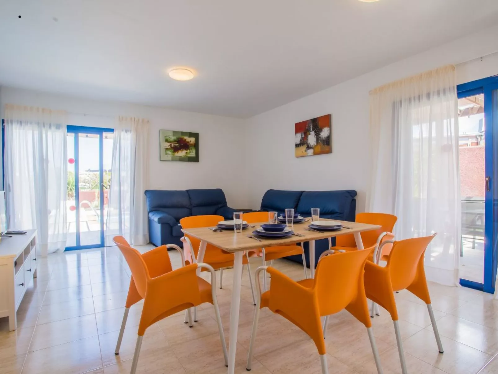 Villa mit beheiztem Pool in der Nähe von Papagayo-Drinnen