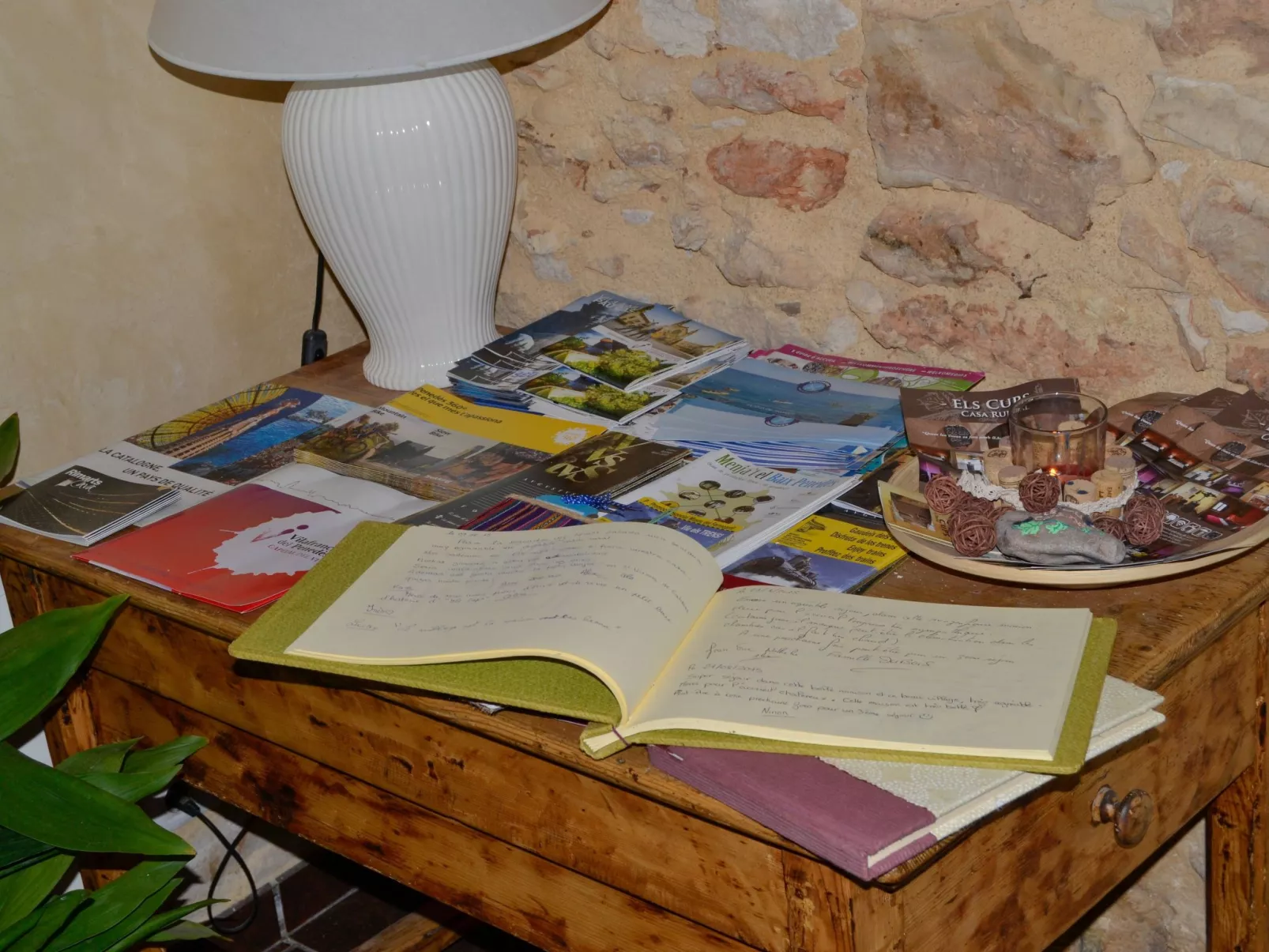 Els Cups, casa rural-Drinnen