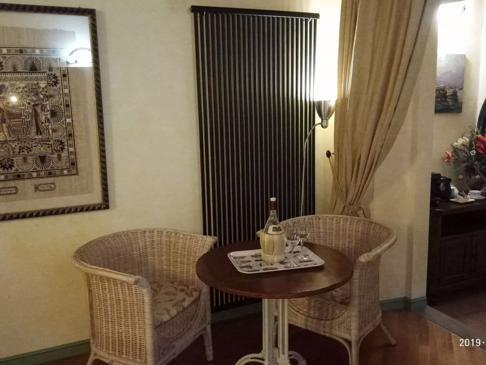 Komfortables Studio für 2 Personen-Drinnen