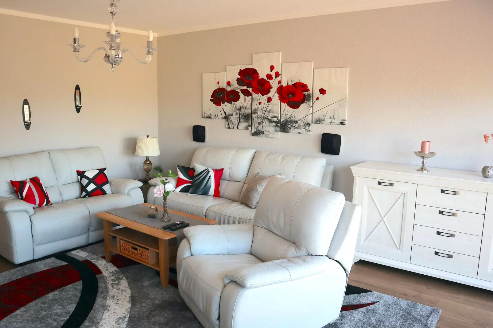 Schönes Ferienhaus in Alt Bukow-Living room