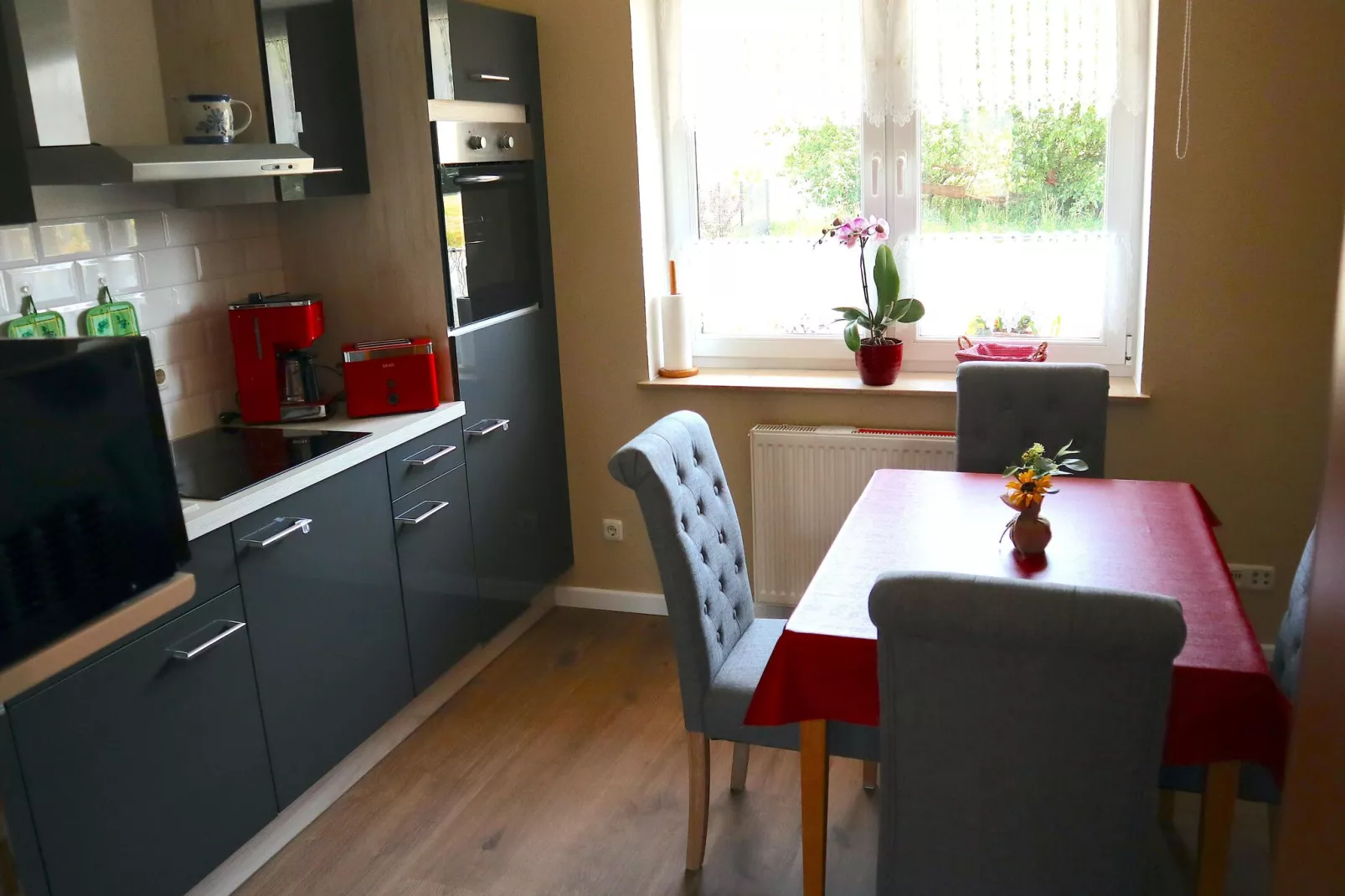 Schönes Ferienhaus in Alt Bukow-Kitchen