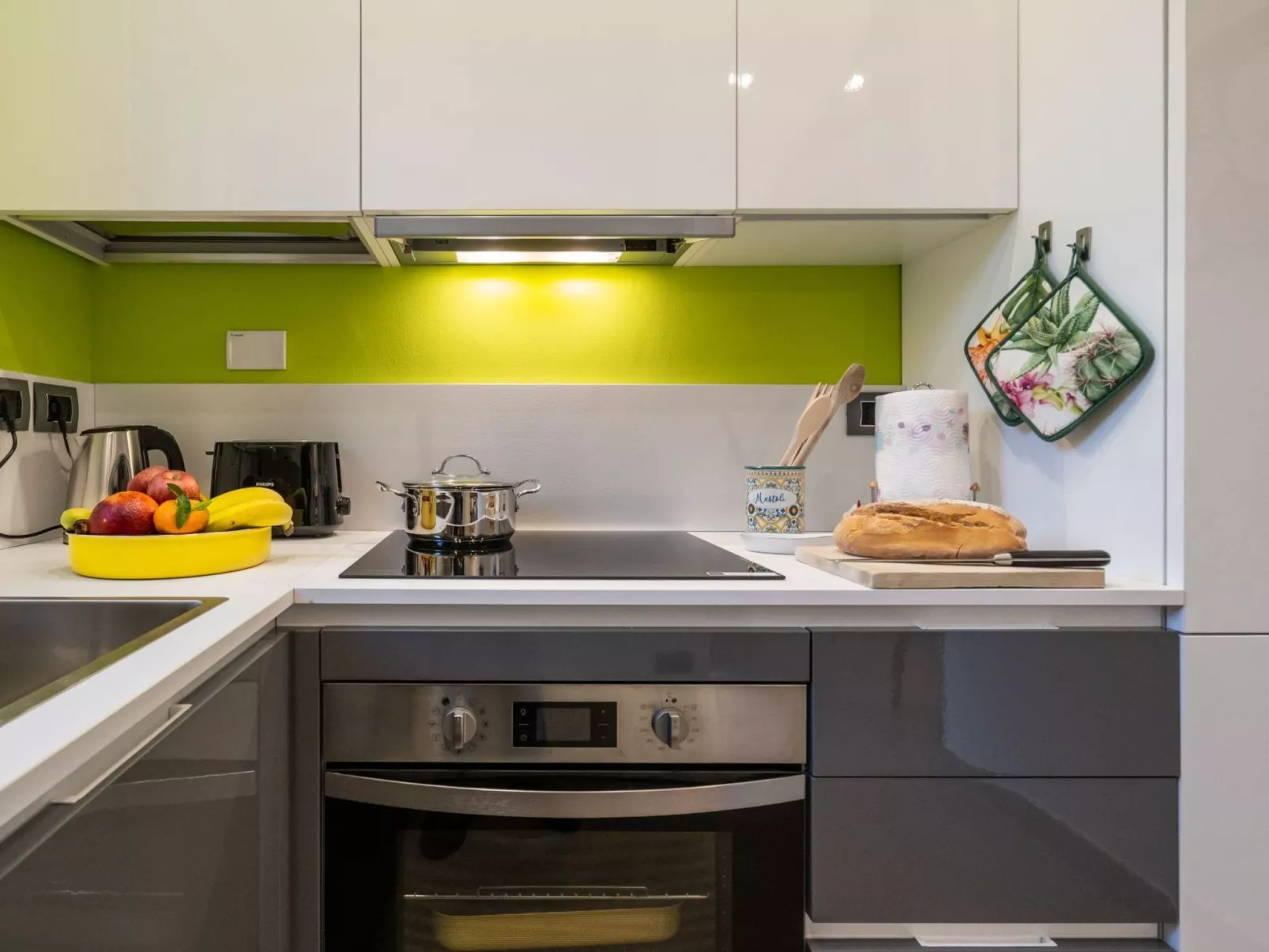 Garten' Ferienwohnung mit privatem Garten-Inside