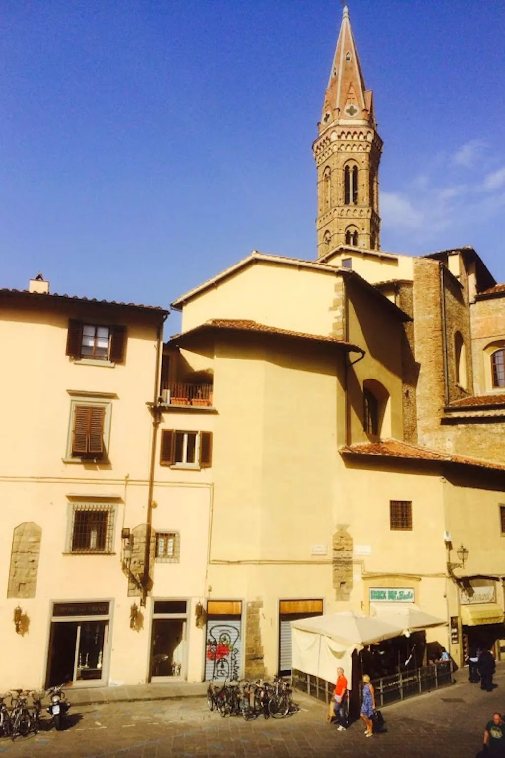 Wohnung 'San Firenze' mit Waschmaschine-Draußen