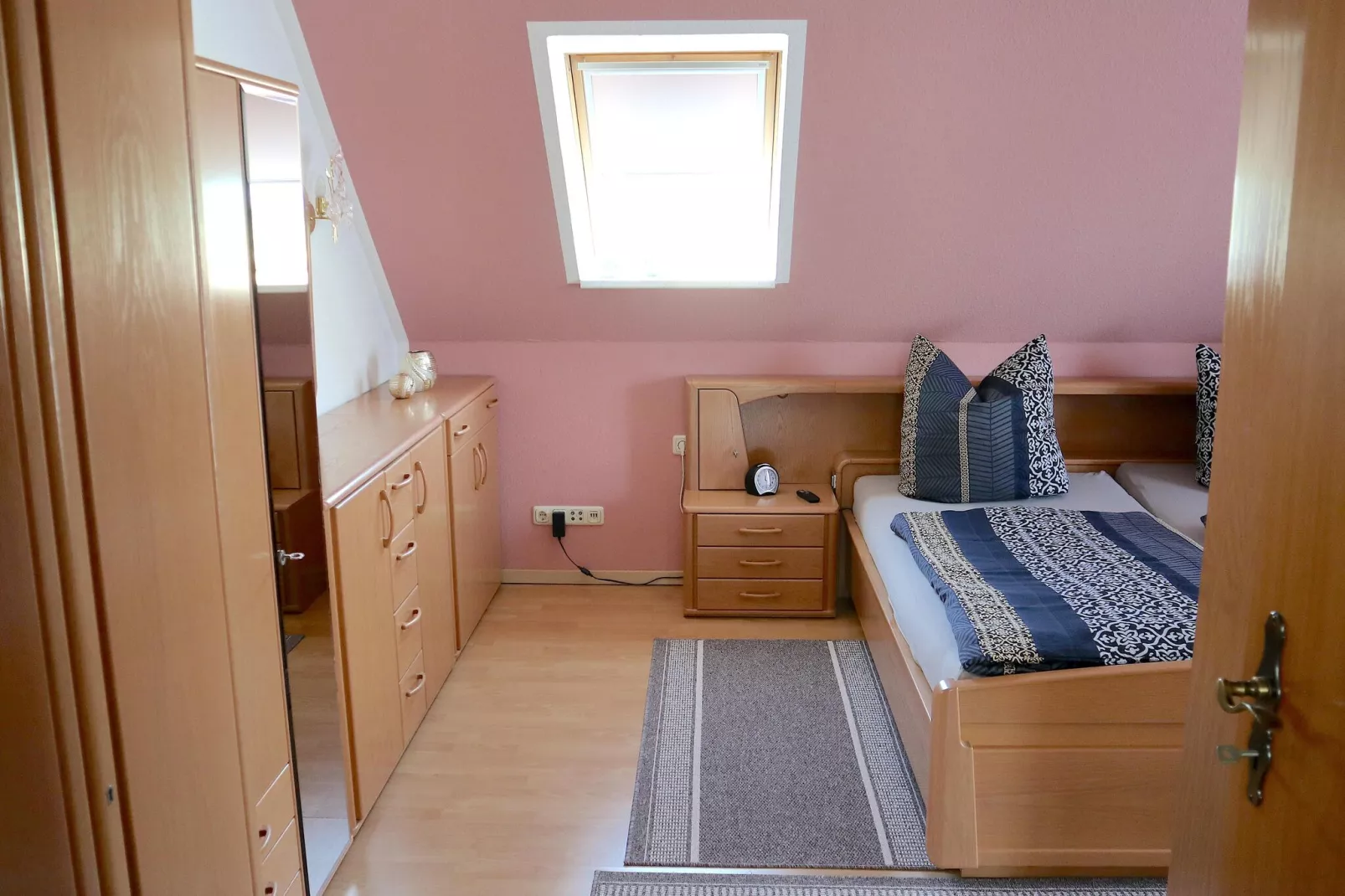 Schönes Ferienhaus in Alt Bukow-Bedroom