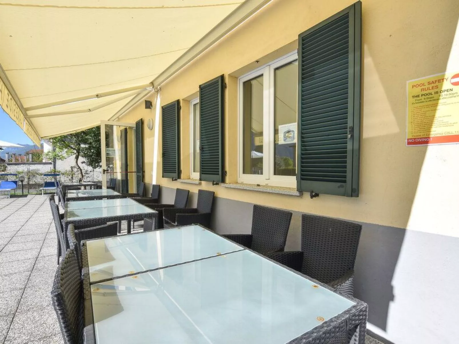 Wohnung in Domaso mit privatem Parkplatz-Outside