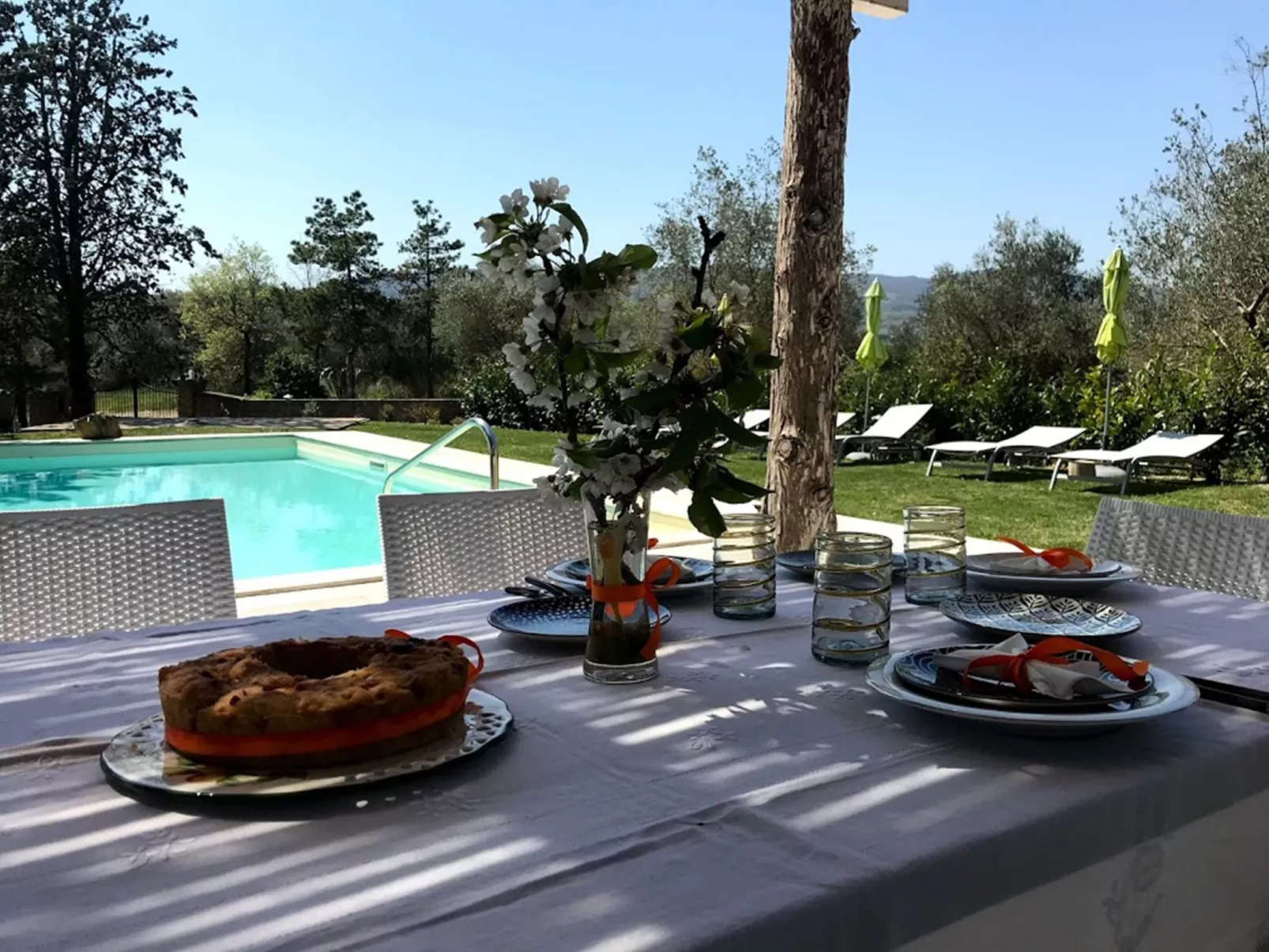 Toskana Poggio Cantarello-Draußen