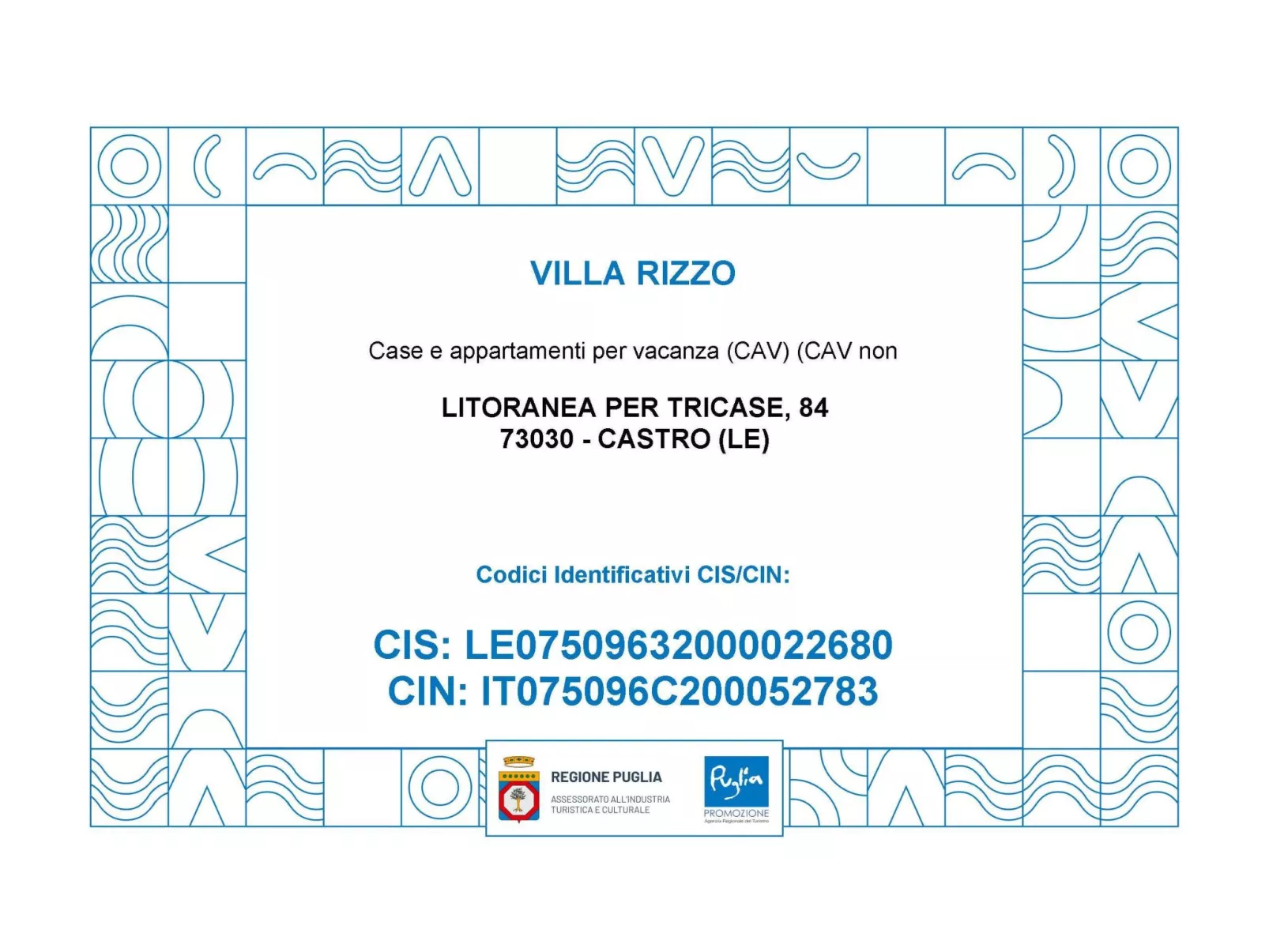 'Villa Rizzo' mit Terrasse-Dehors