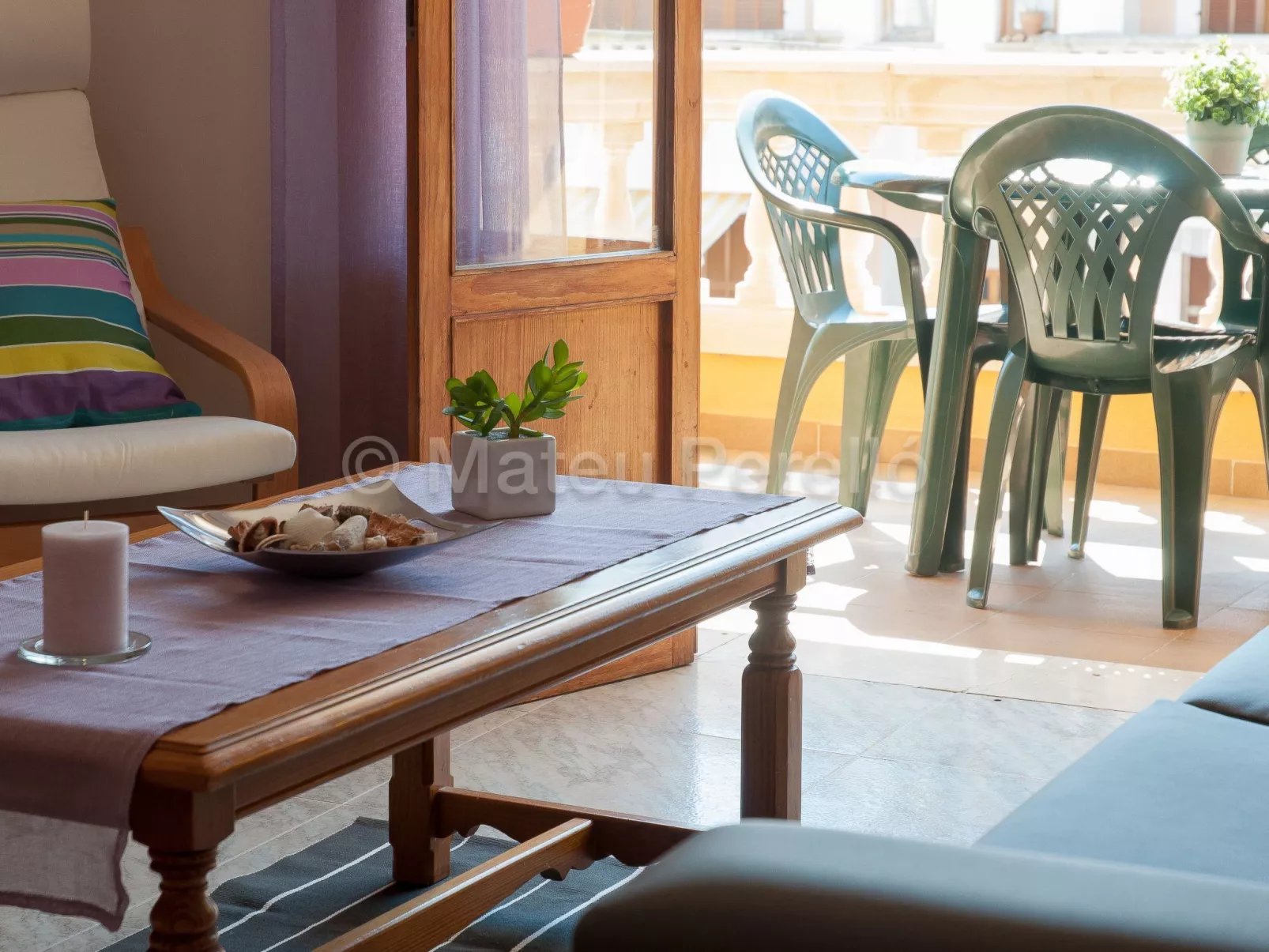 Charmante Wohnung in Son Baulo mit Grill-Drinnen