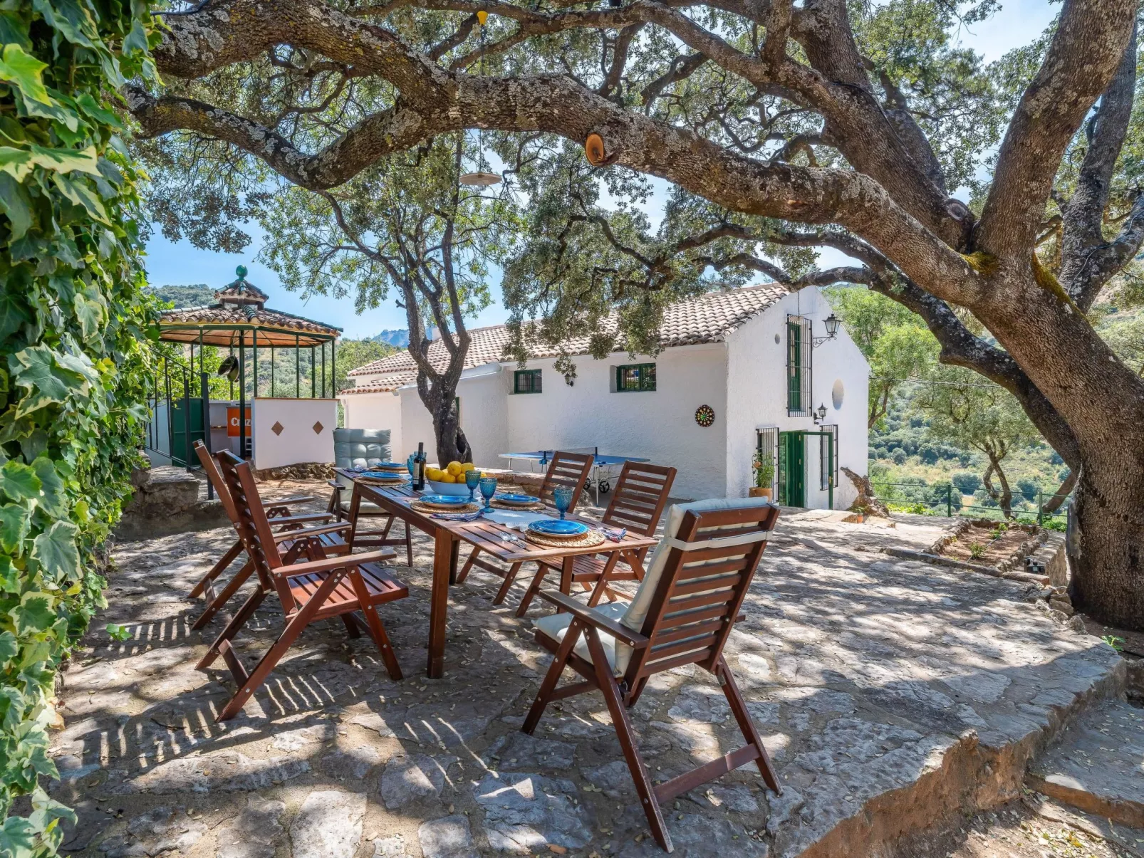 Cerro de la Cruz,charmantes Bauernhaus mit bester Aussicht,im Zentrum Andalusie-Dehors
