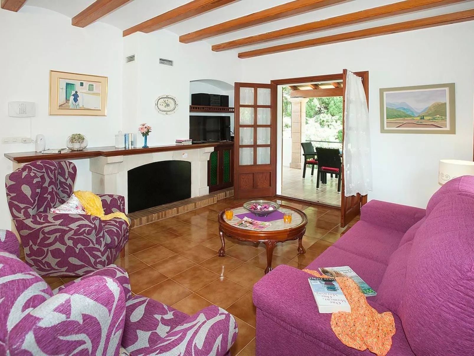 Villa 800 m vom Zentrum von Pollença entfernt-Inside