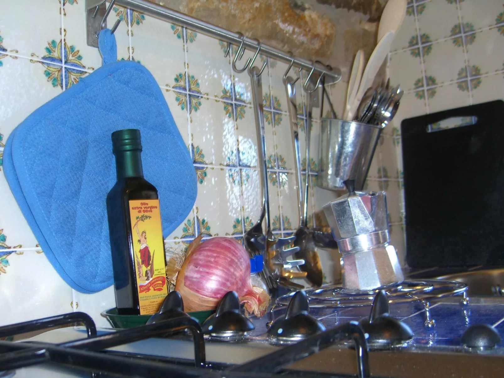 Il Pozzo - Zwei-Zimmer-Wohnung - 1 Schlafzimmer - 1 Badezimmer - Wohnküche - in-Drinnen