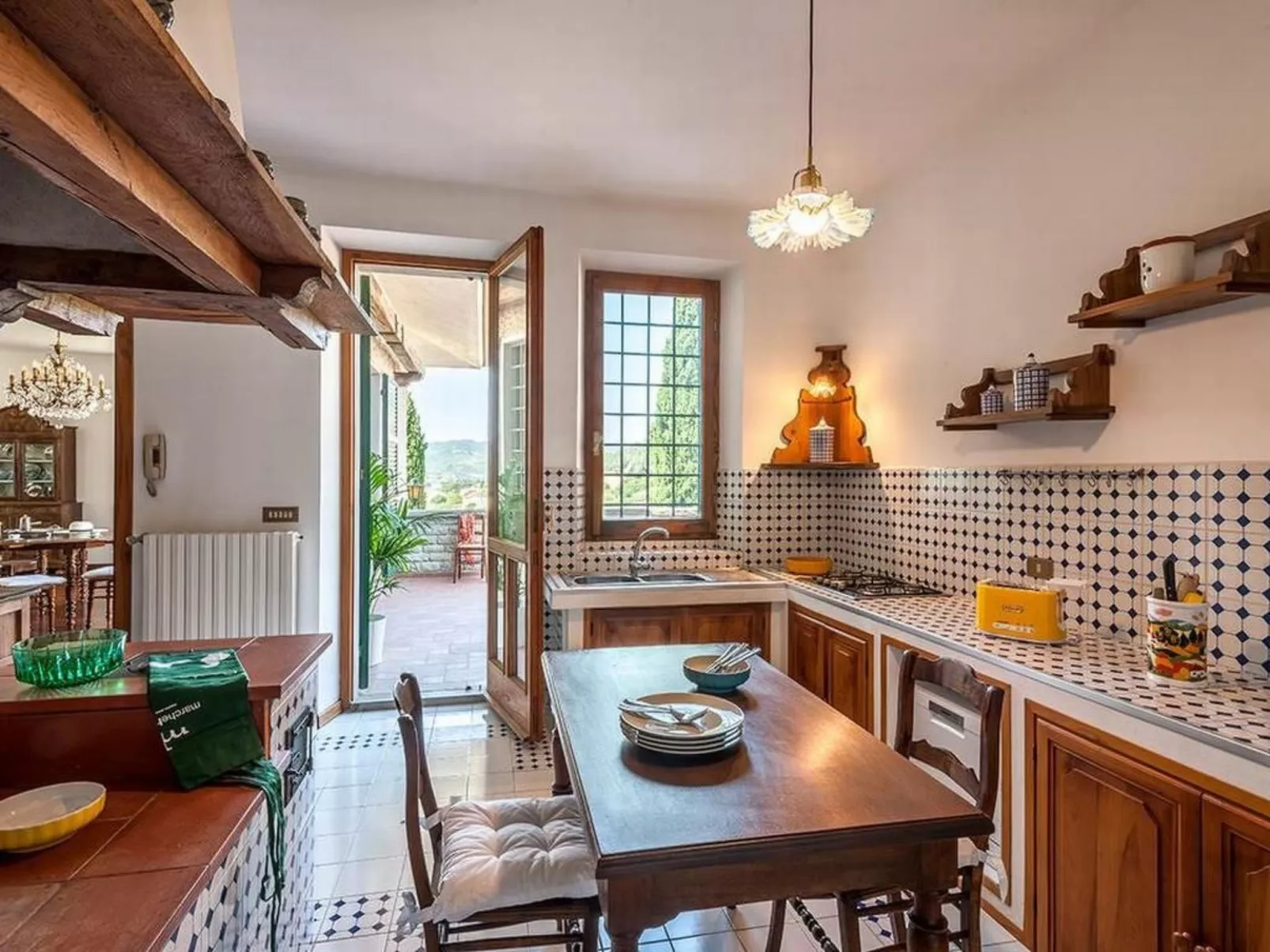 Villa Paola, Marken Urlaub, privater Pool-Drinnen