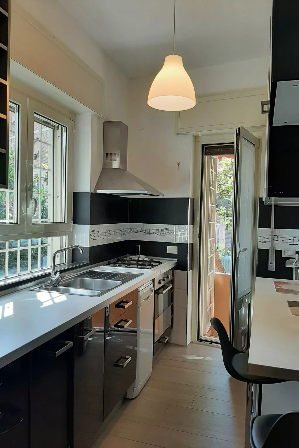 Wohnung "Schwarzes und weißes Loft - Roma"-Image-tags.info