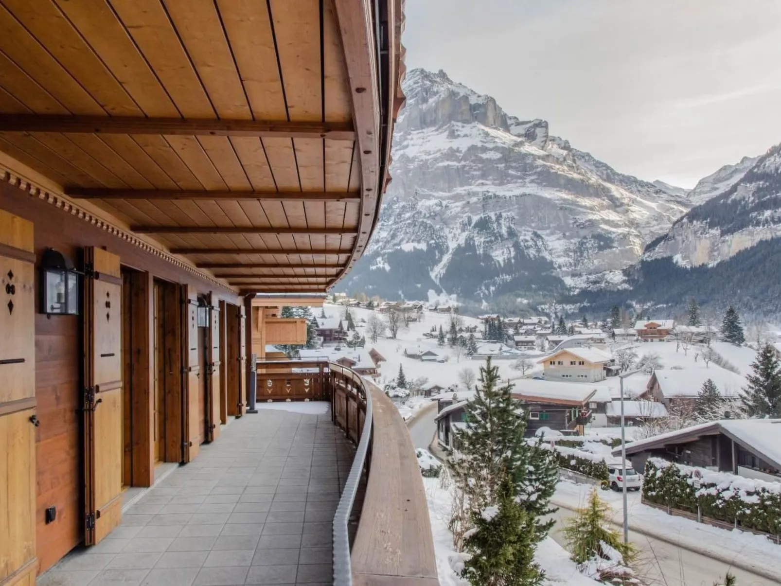 Chalet La Gioventu mit Spa-Bereich-Draußen