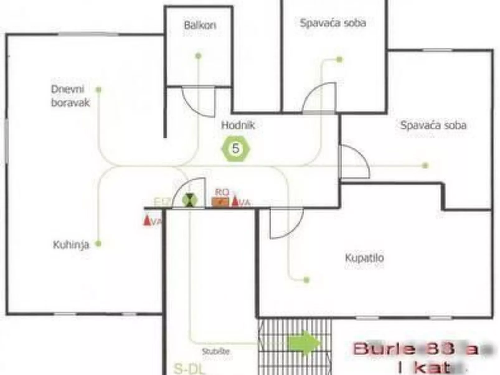 Appartement in Medulin mit Terrasse-Dedans