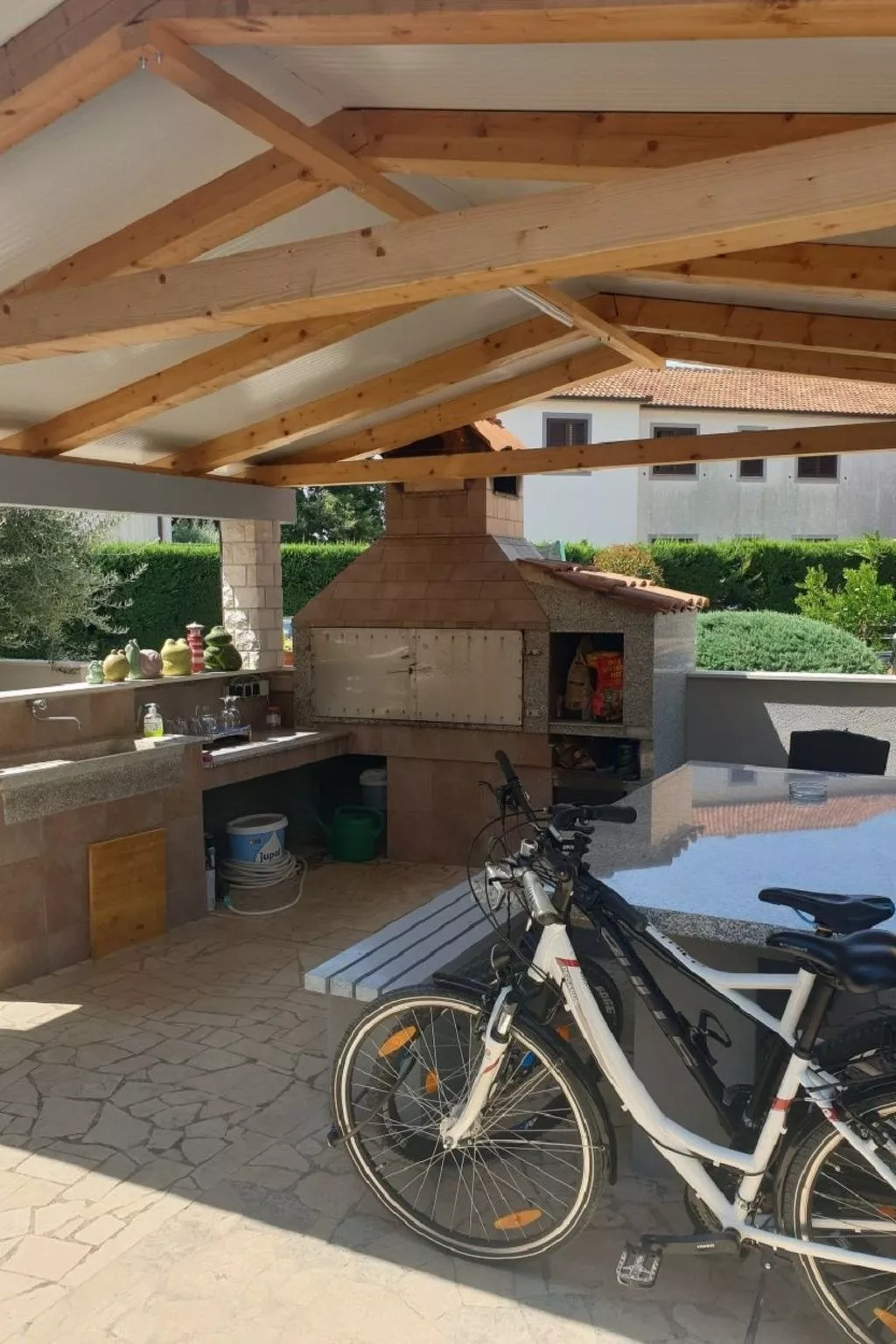 Wohnung "First" mit Terrasse-Draußen