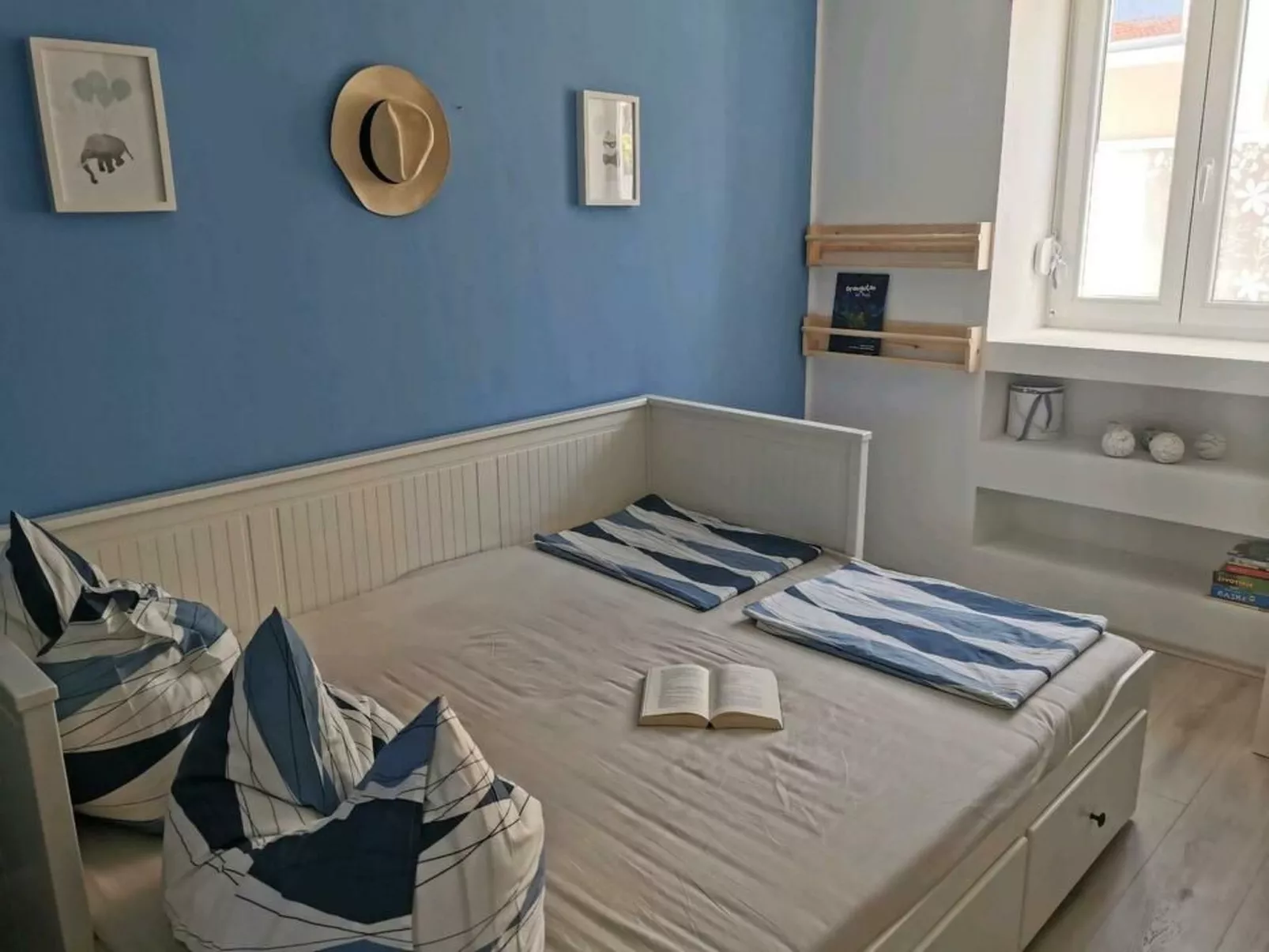 Gemütliche 2-Schlafzimmer-Wohnung mit Meerblick, Crikvenica-Drinnen