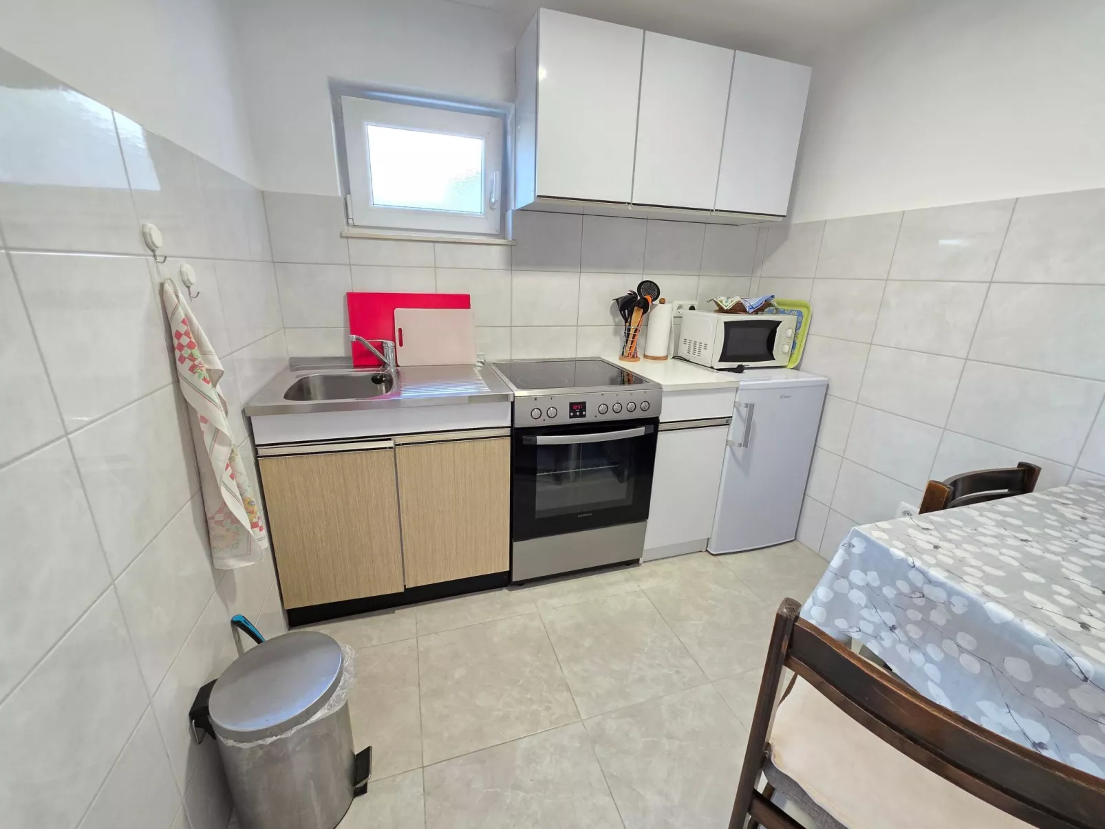 Wohnung in Crikvenica mit Terrasse-Drinnen