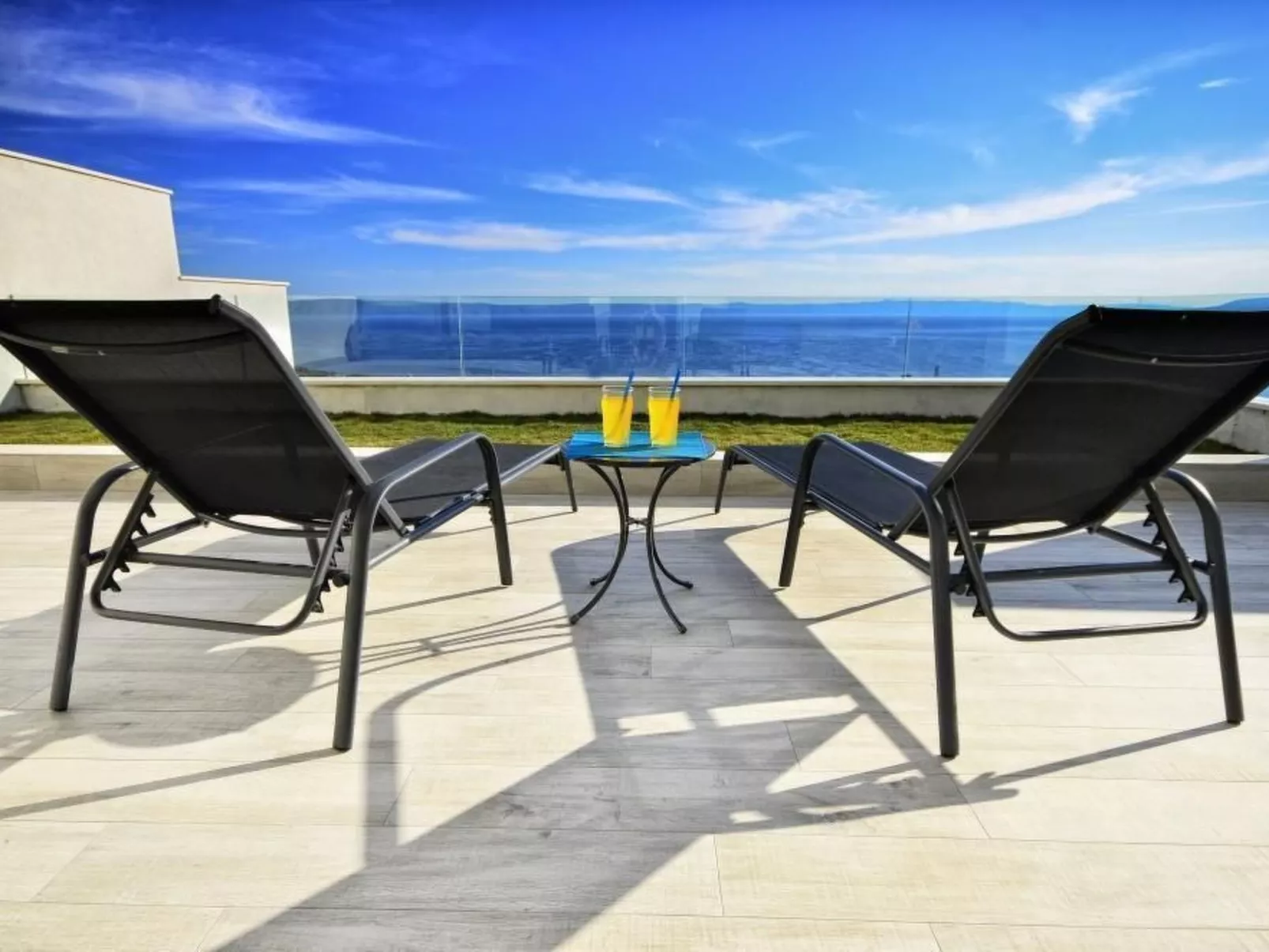 Ferienvilla "Nina 1" mit Infinity Pool-Dehors