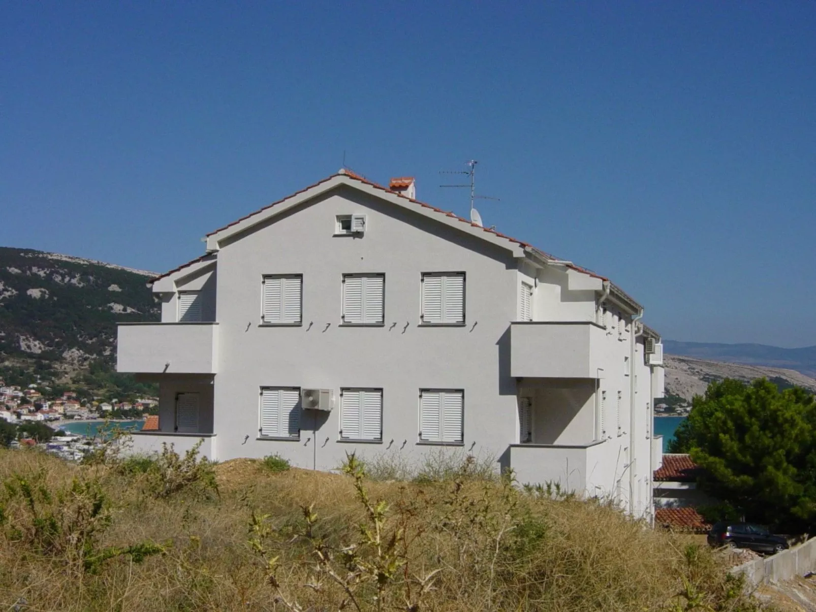 Wohnung in Baška-Draußen