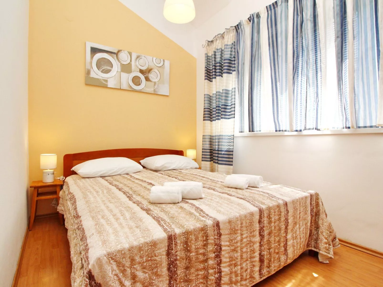 Appartement in Baška mit Eigenem Balkon-Dedans