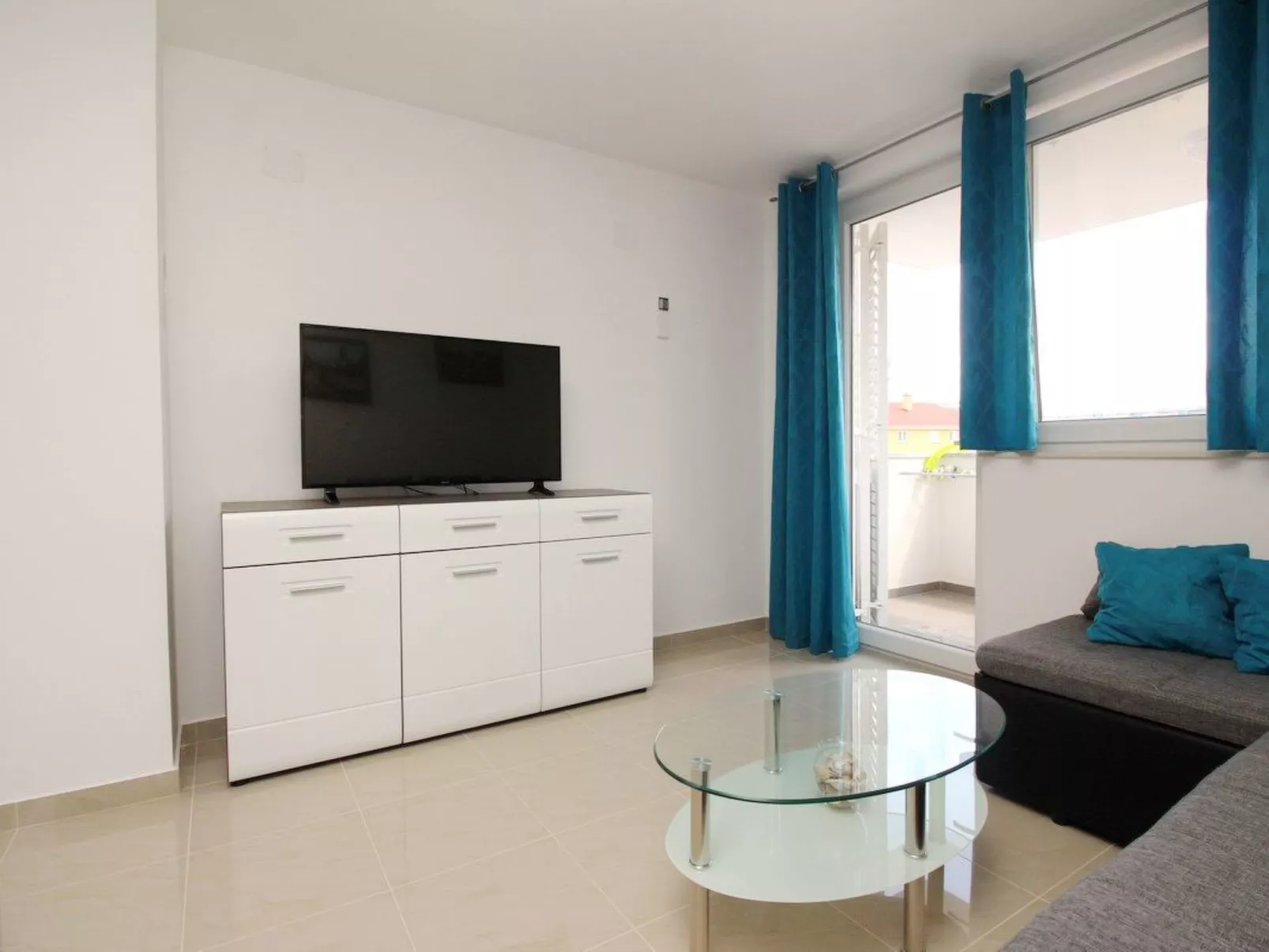 Wohnung in Baška mit Eigenem Balkon-Drinnen