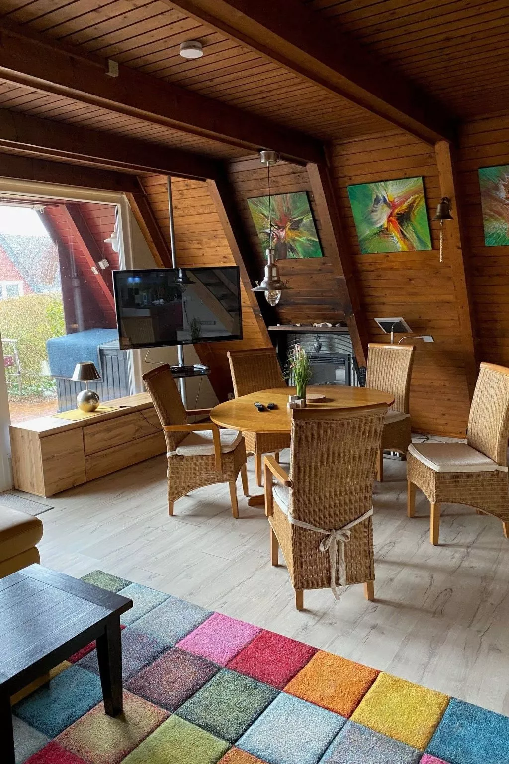 In Fedderwardersiel mit Garten-Drinnen